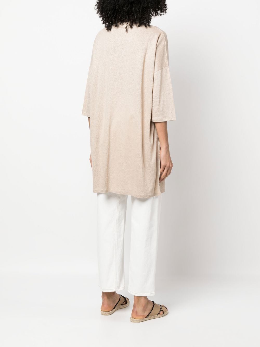 Majestic Dresses Beige M011FTQ007TUNIQUE677 (MAJESTIC FILATURES / ワンピース・ドレス・オールインワン ) | MAJESTIC FILATURES (マジェスティック フィラチュール)(3)