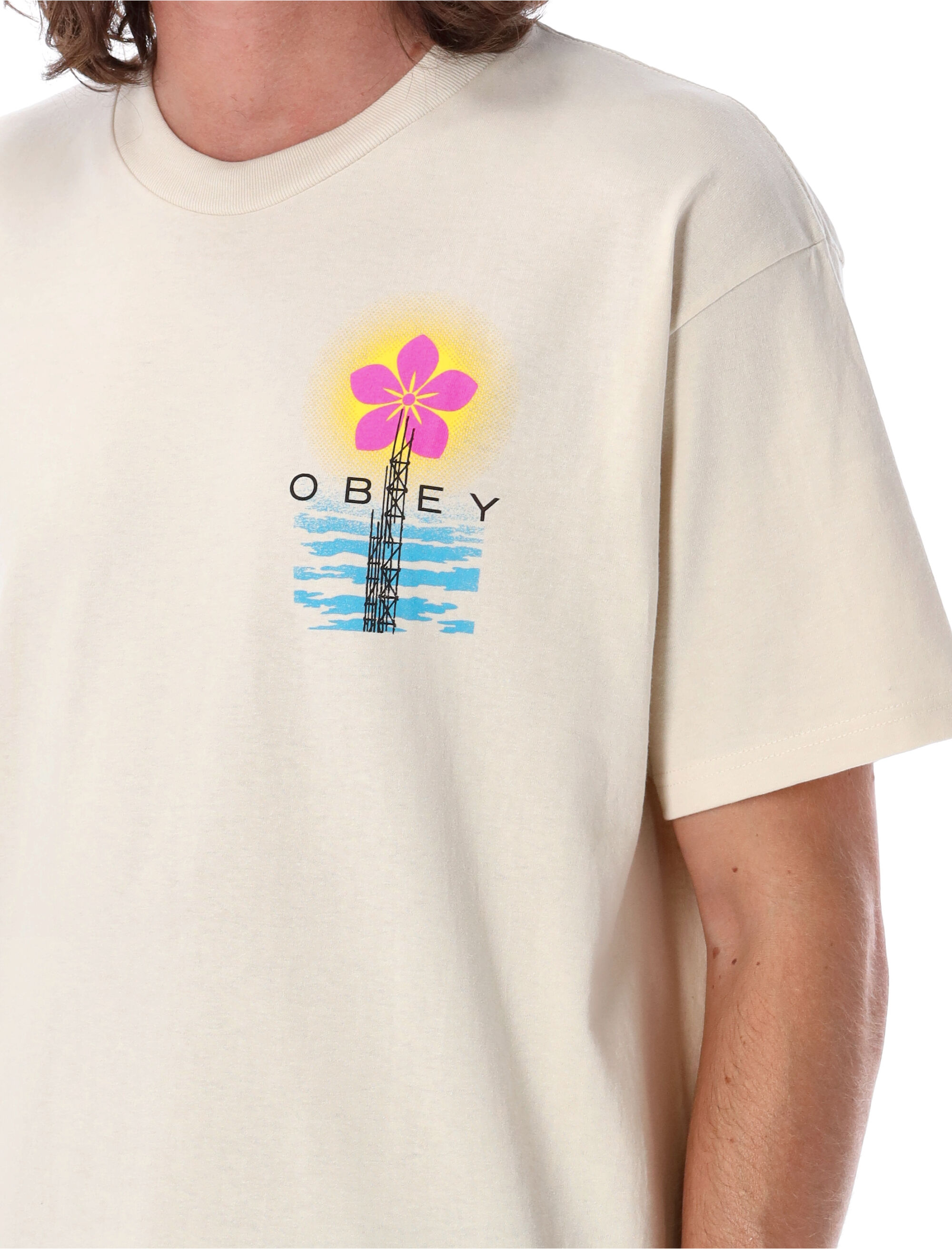 Obey T-shirts and Polos White 165263933CRM (OBEY / Tシャツ・カットソー ) | OBEY (オベイ)(2)