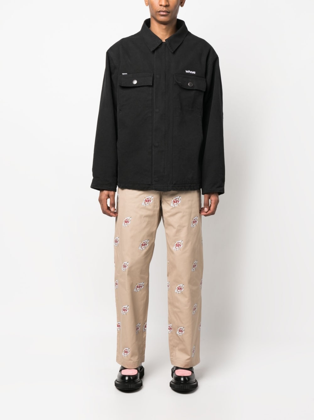 Junya Watanabe Trousers Beige P0040511 (JUNYA WATANABE / パンツ ) | JUNYA WATANABE (ジュンヤ ワタナベ)(4)
