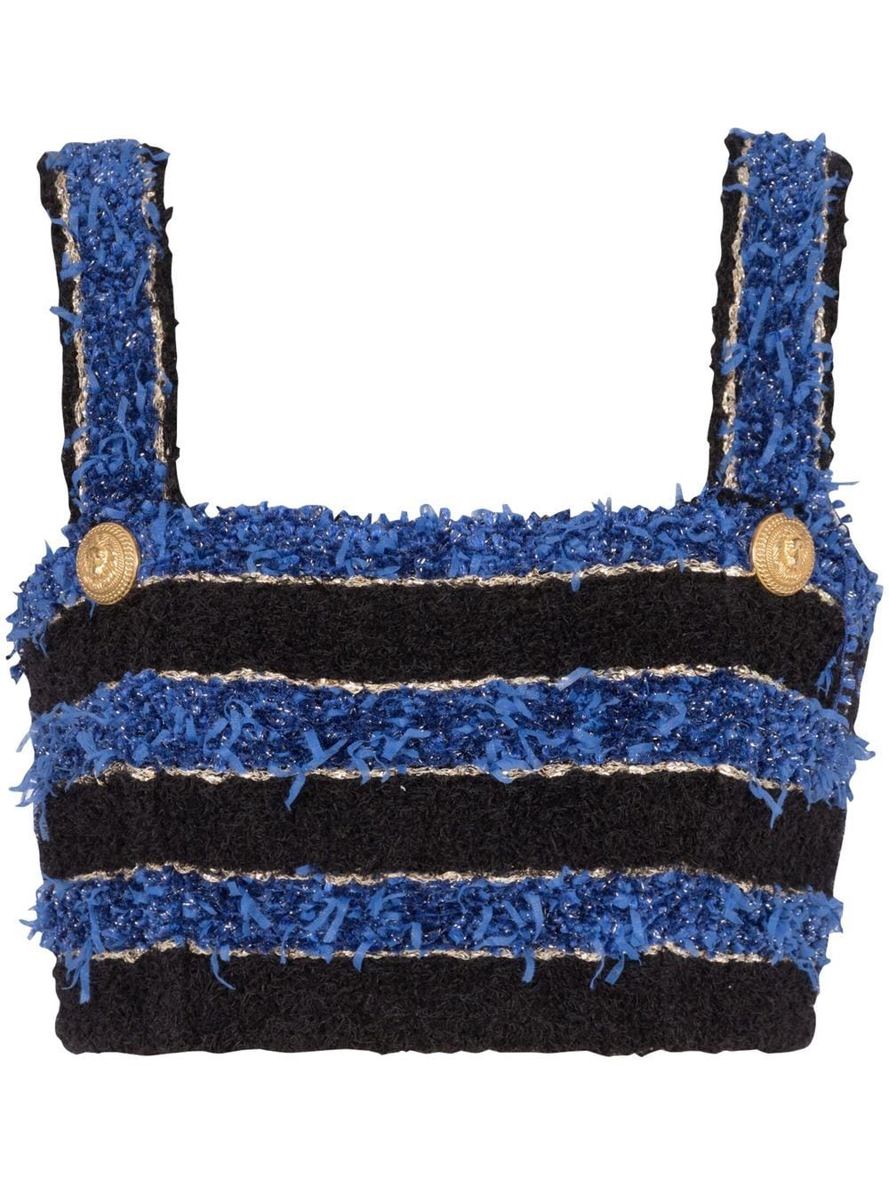 Balmain Top Blue AF1AA001KE04SCT (Balmain / タンクトップ・キャミソール ) | Balmain (バルマン)