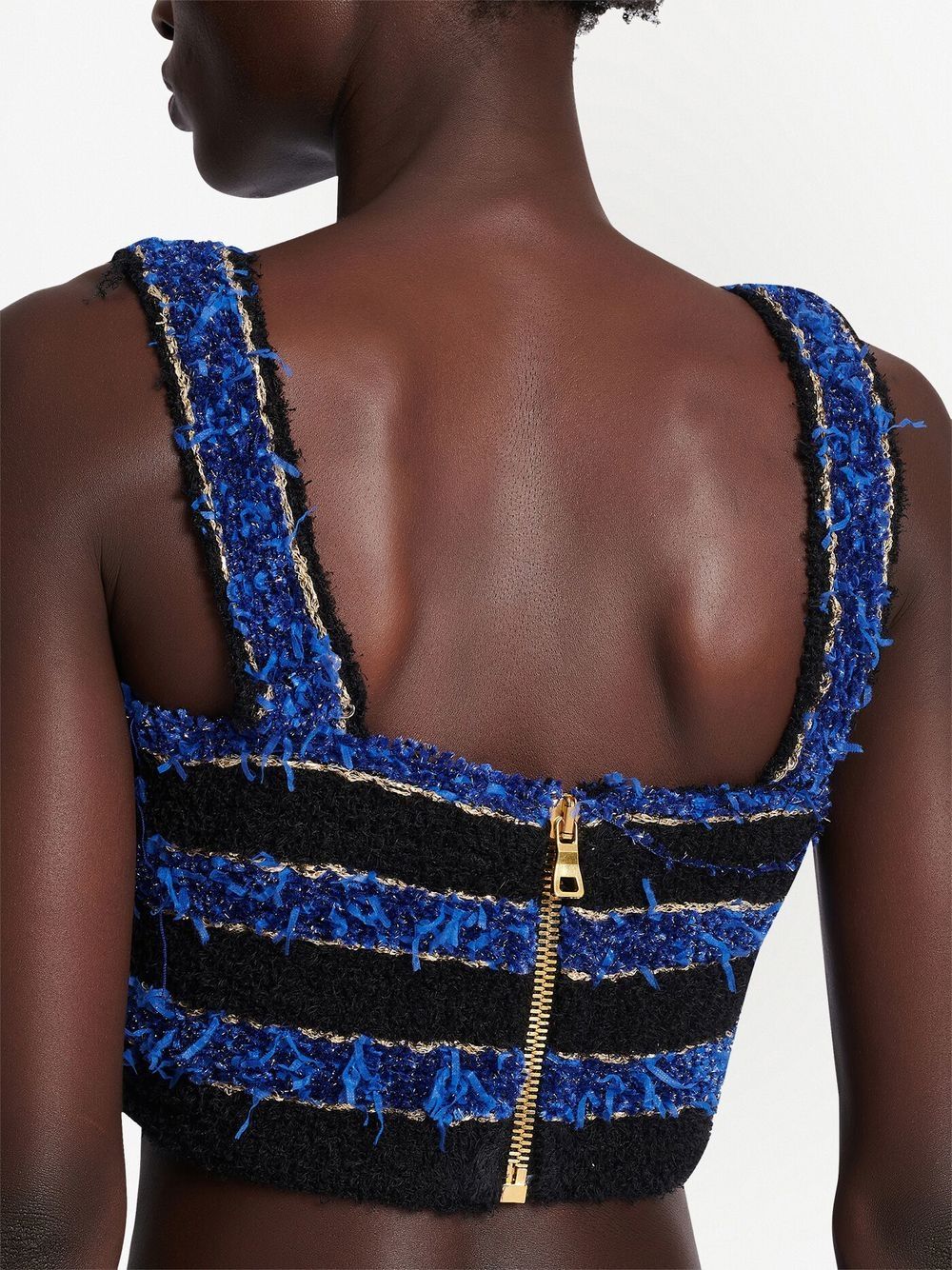 Balmain Top Blue AF1AA001KE04SCT (Balmain / タンクトップ・キャミソール ) | Balmain (バルマン)(4)