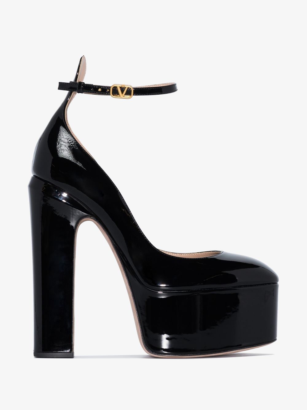Valentino Garavani With Heel Black (Valentino Garavani