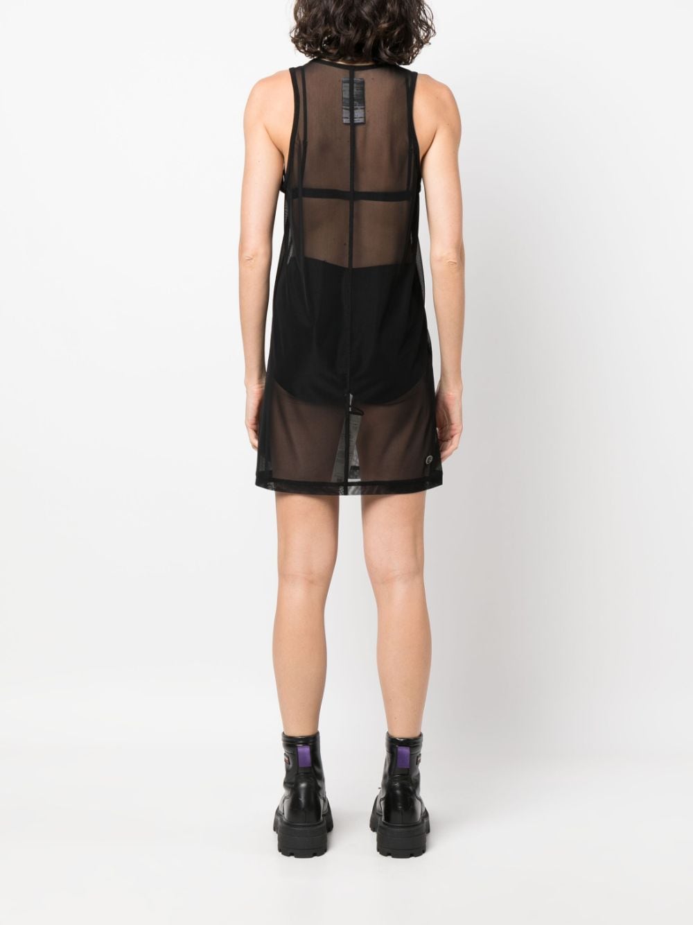 Rick Owens x Champions Dresses Black CW02C6675CHMNET09 (Rick Owens / ワンピース・ドレス・オールインワン ) | Rick Owens (リック オウエンス)(4)