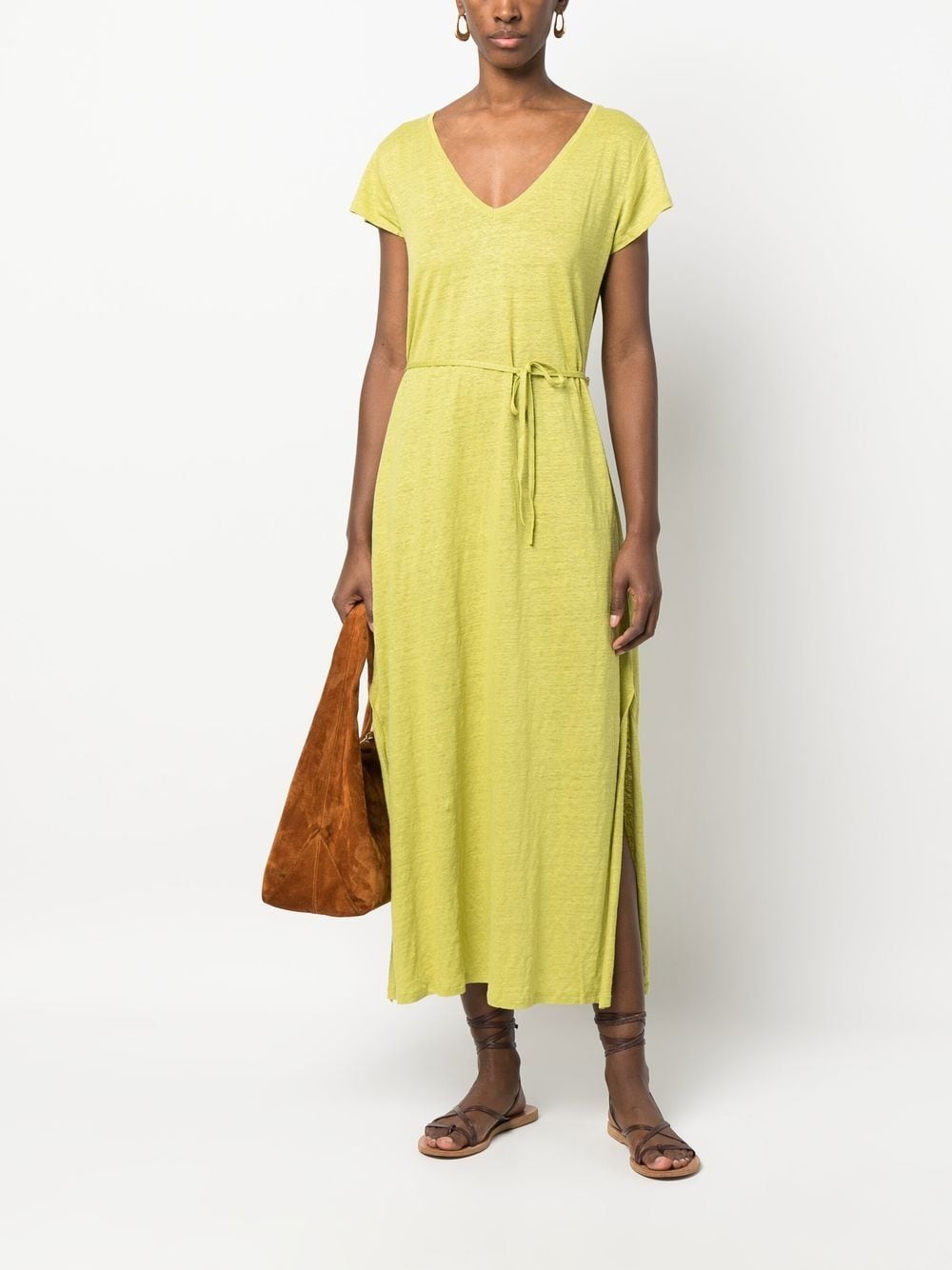 Majestic Dresses Green M011FRO167ROBE611 (MAJESTIC FILATURES / ワンピース・ドレス・オールインワン ) | MAJESTIC FILATURES (マジェスティック フィラチュール)(2)