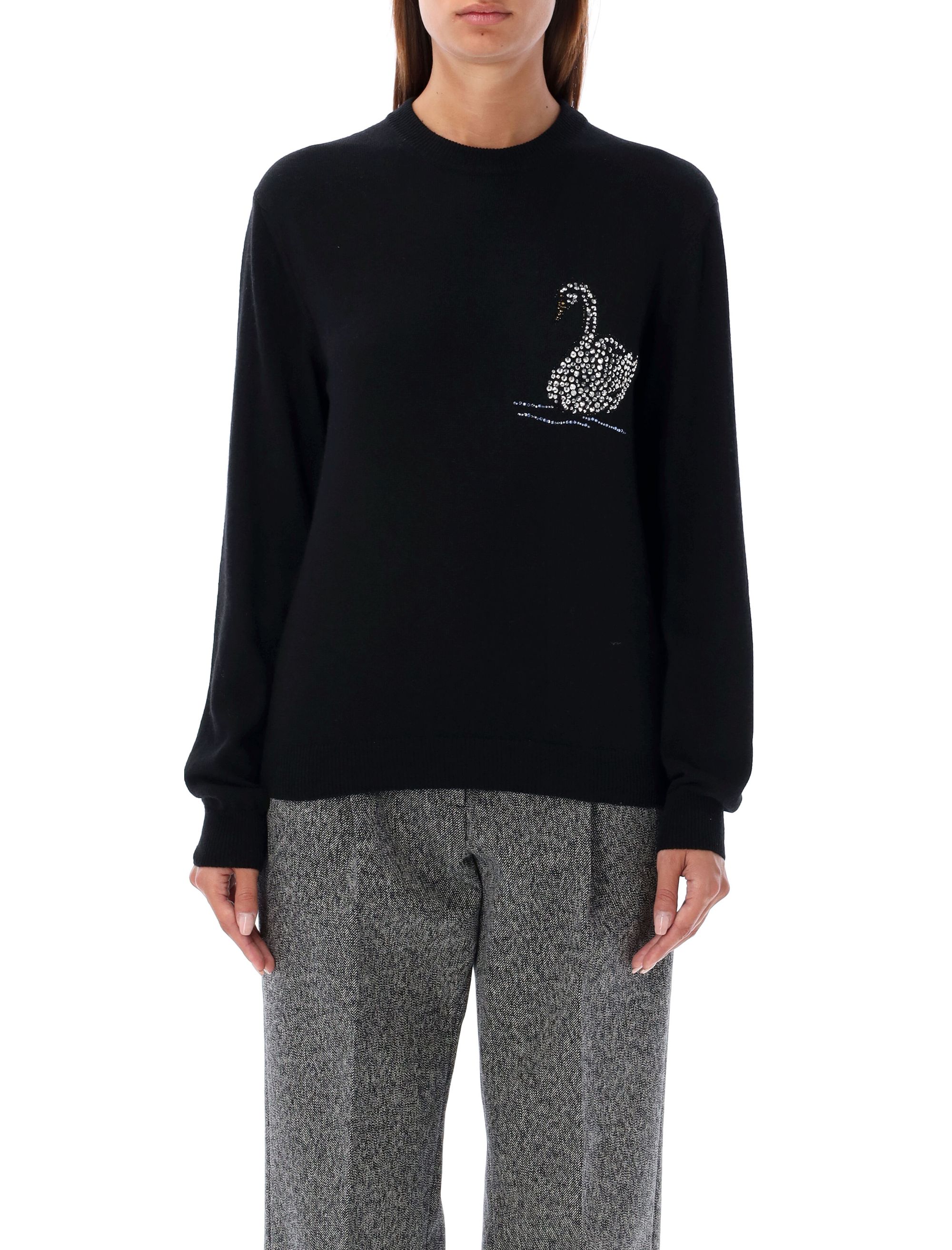 MSGM Sweaters Black 3742MDM20024778699 (MSGM / ニット・セーター・カーディガン ) | MSGM (エムエスジーエム)