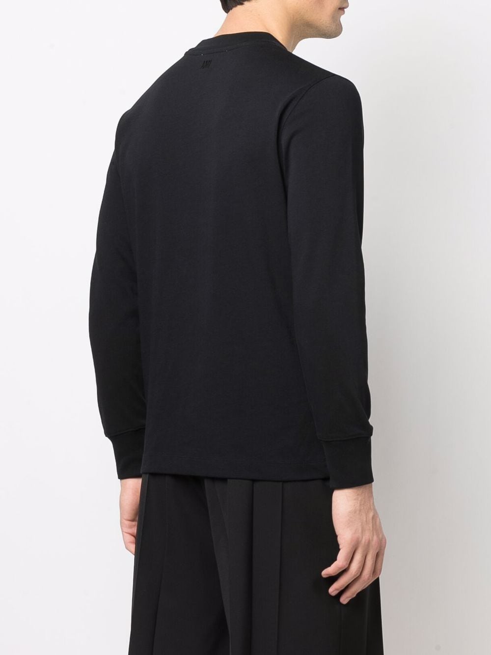 Ami Paris T-shirts and Polos Black UTS200701001 (AMI Paris / Tシャツ・カットソー ) | AMI Paris (アミパリス)(4)