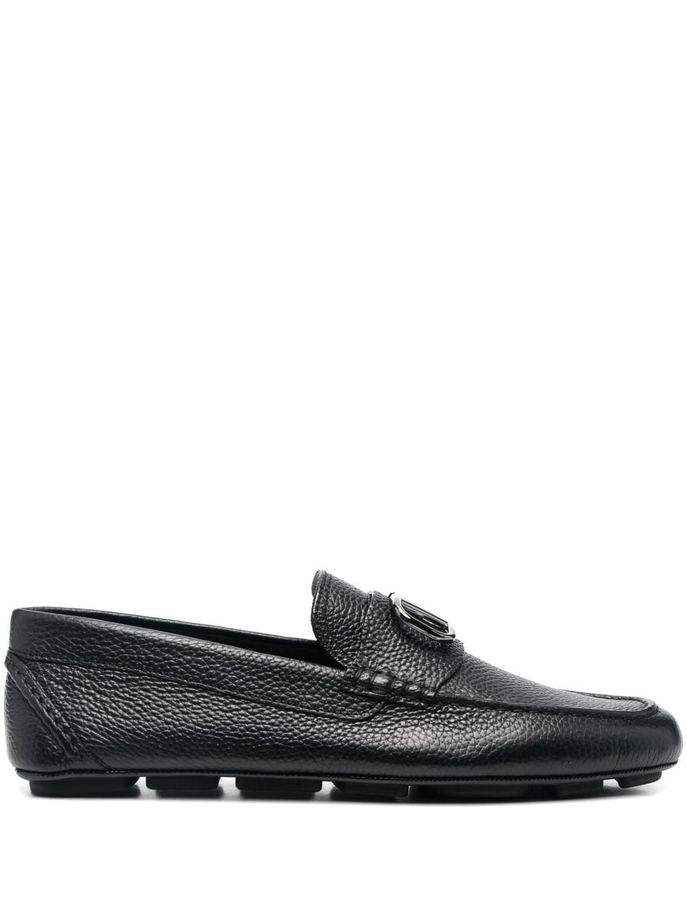 Valentino Garavani Flat shoes BLACK 2Y2S0G30BNT0NO (Valentino Garavani / ローファー ) | Valentino Garavani (ヴァレンティノ)