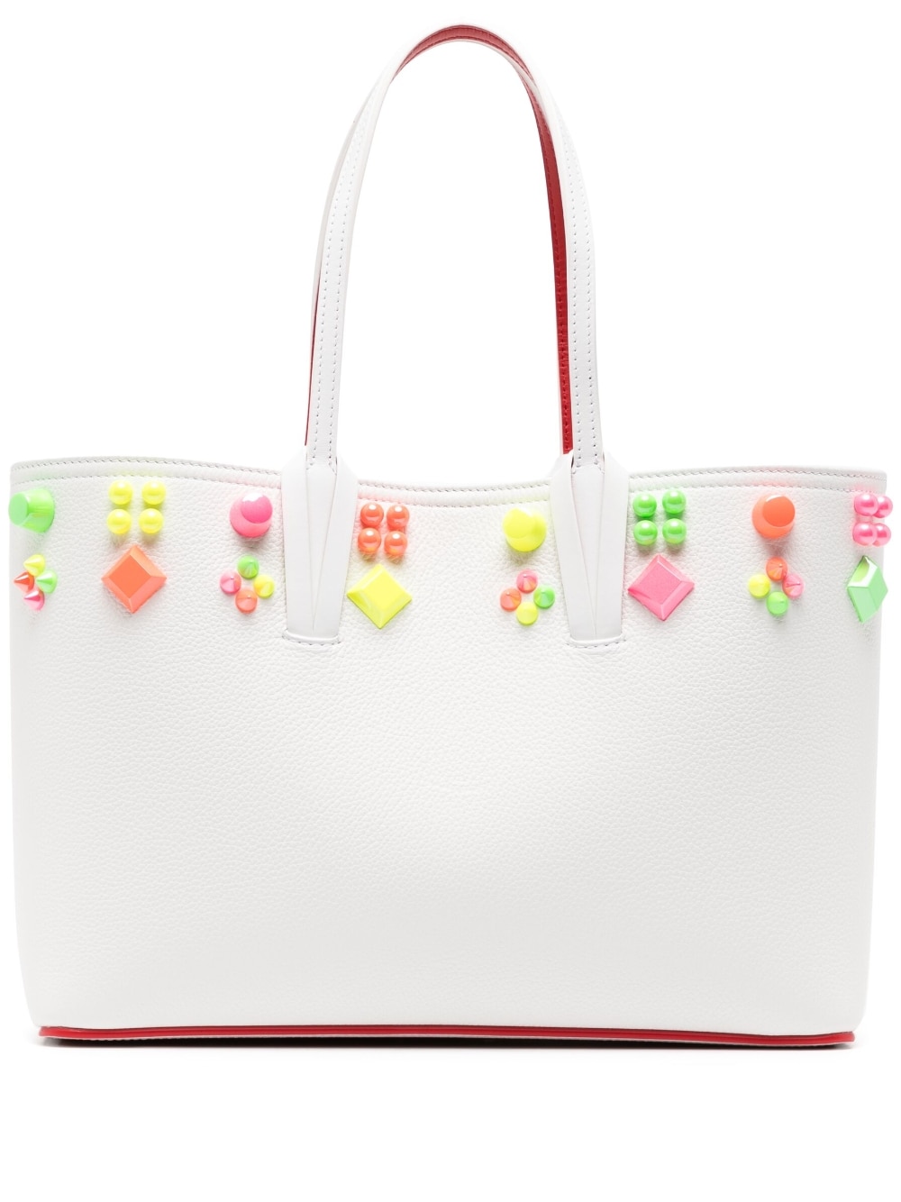 Christian Louboutin Bags.. White 1235480CABATAW548 (Christian Louboutin / トートバッグ ) | Christian Louboutin (クリスチャン ルブタン)