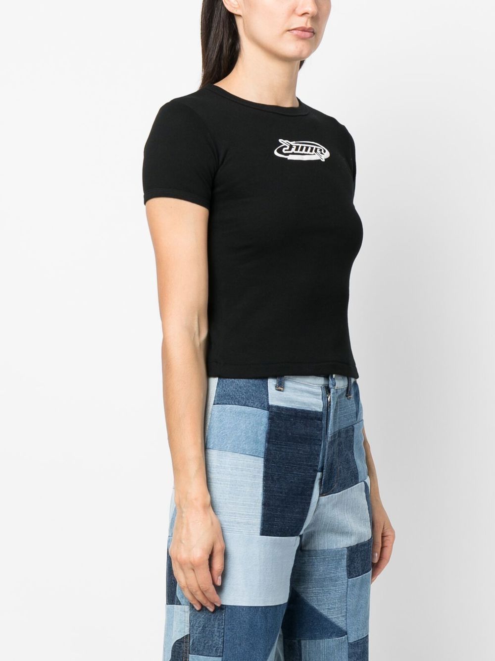Ambush T-shirts and Polos Black BWAA040S23JER0011001 (AMBUSH / Tシャツ・カットソー ) | AMBUSH (アンブッシュ)(3)