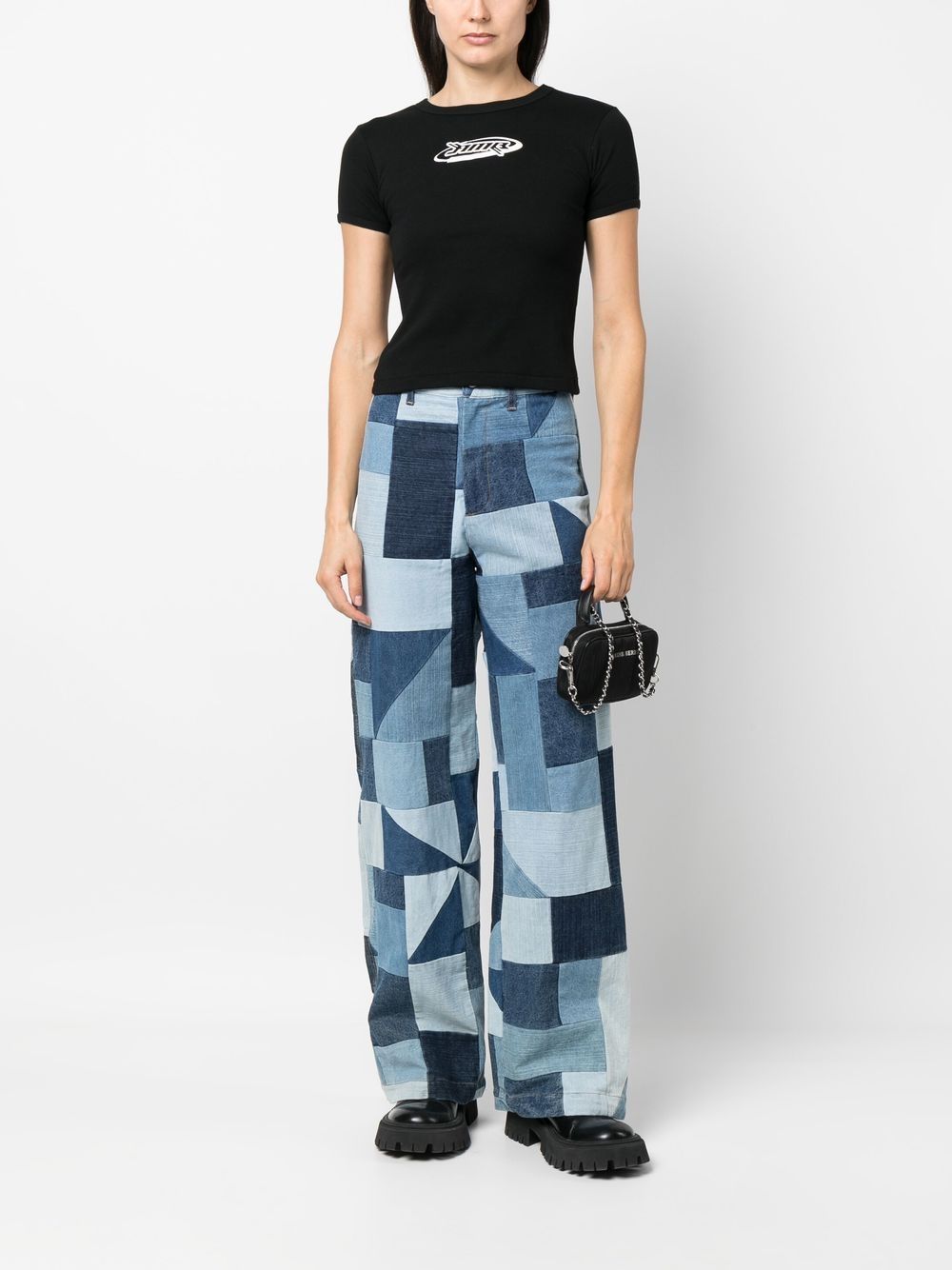 Ambush T-shirts and Polos Black BWAA040S23JER0011001 (AMBUSH / Tシャツ・カットソー ) | AMBUSH (アンブッシュ)(4)