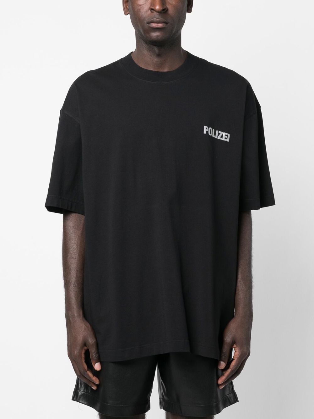 Vetements T-shirts and Polos Black UE63TR451BBLACK (VETEMENTS / Tシャツ・カットソー ) | VETEMENTS (ヴェトモン)(1)