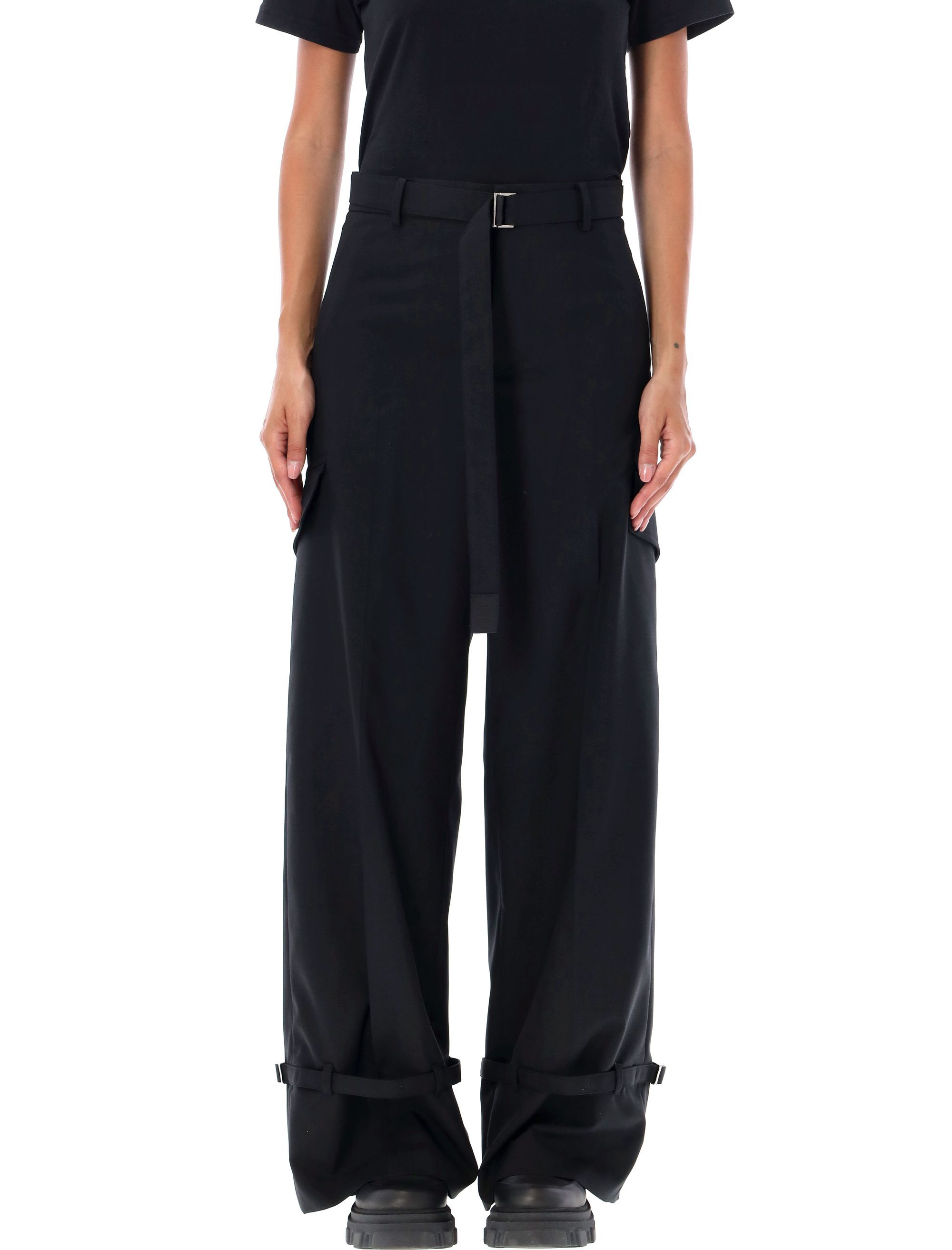 Sacai Trousers Black 2407345001 (sacai / パンツ ) | sacai (サカイ)