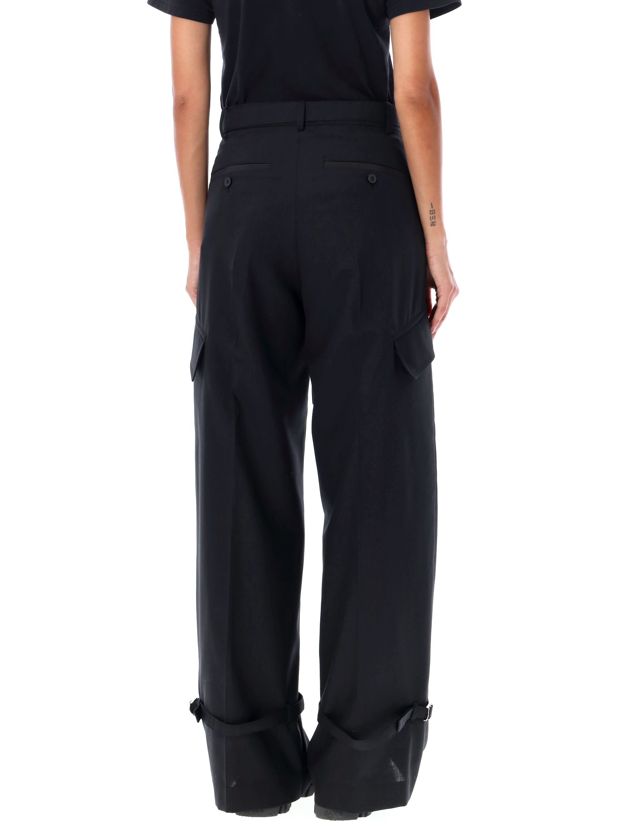 Sacai Trousers Black 2407345001 (sacai / パンツ ) | sacai (サカイ)(1)