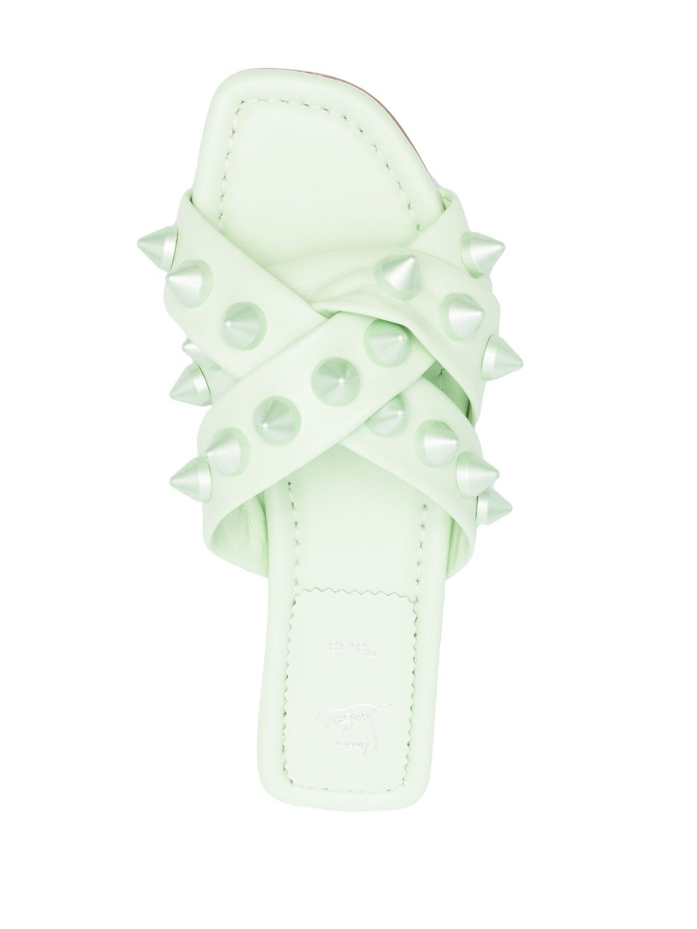 Christian Louboutin Sandals Green 1230751MISSSPIKAE573 (Christian Louboutin / サンダル ) | Christian Louboutin (クリスチャン ルブタン)(2)