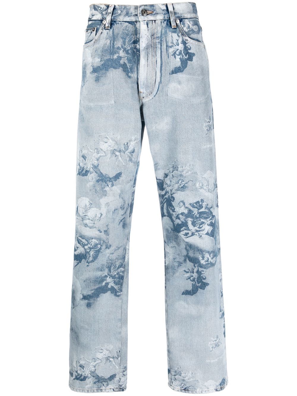 Off White Jeans Clear Blue OMYA138S23DEN0034000 (Off-White / ジーンズ ) | Off-White (オフホワイト)