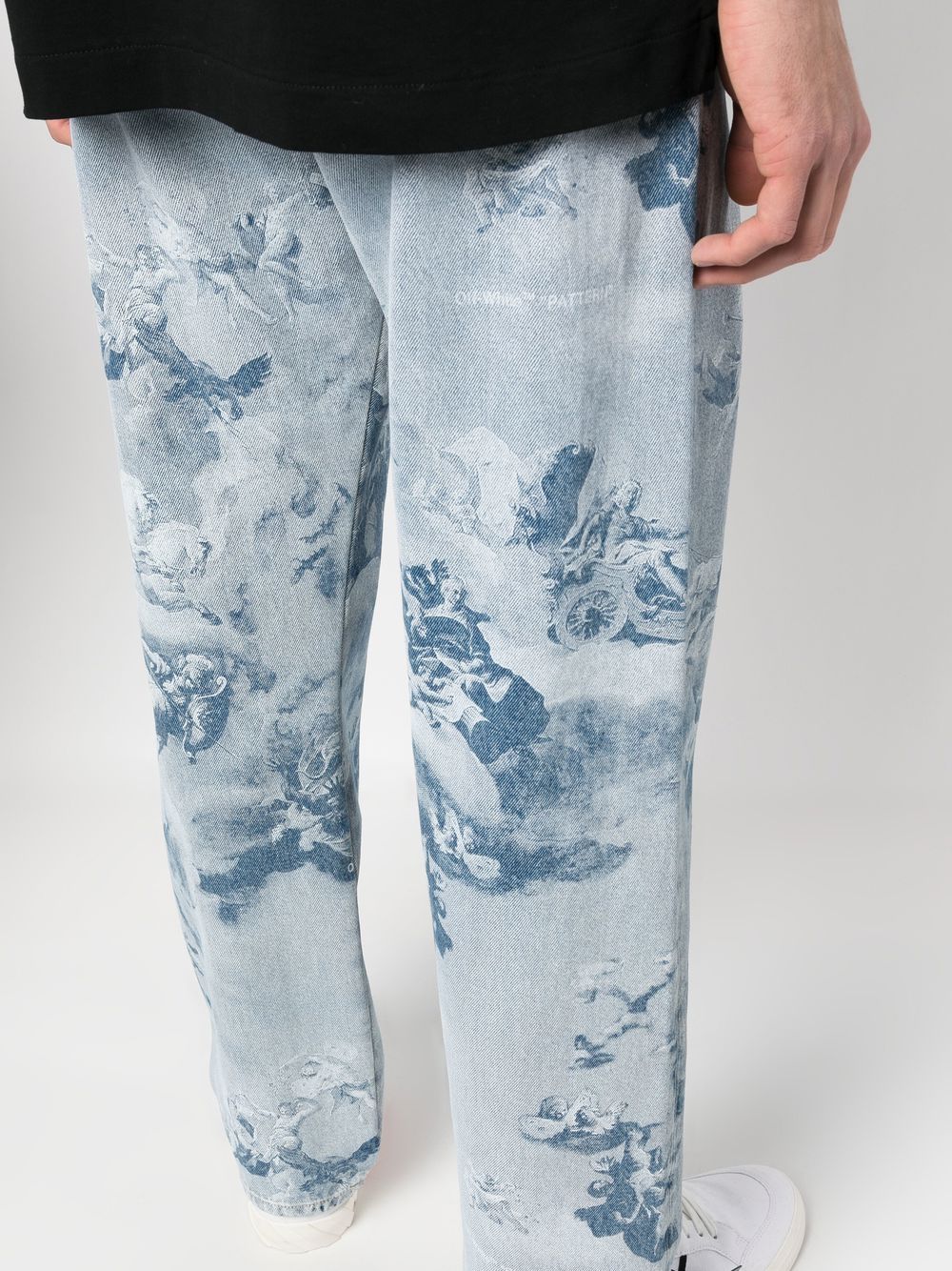 Off White Jeans Clear Blue OMYA138S23DEN0034000 (Off-White / ジーンズ ) | Off-White (オフホワイト)(2)