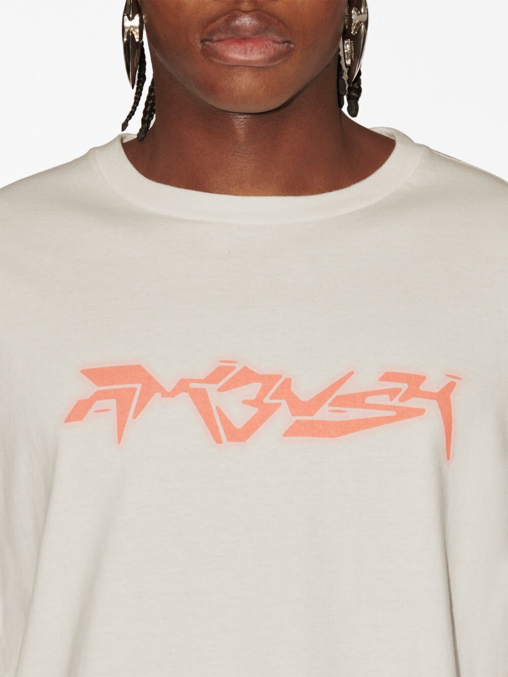 Ambush T-shirts and Polos White BMAA082S23JER0010166 (AMBUSH / Tシャツ・カットソー ) | AMBUSH (アンブッシュ)(1)