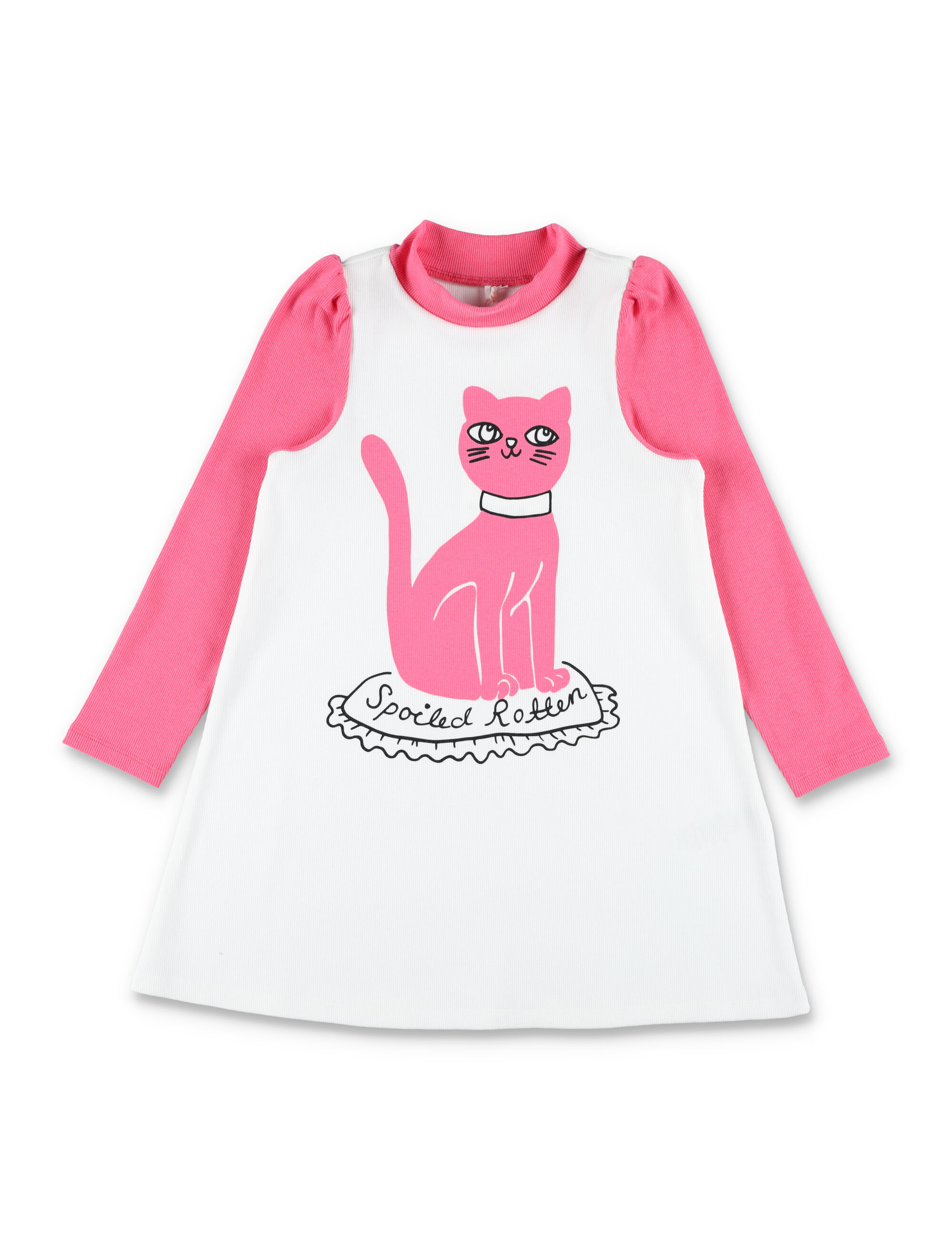 Mini Rodini Dresses White 2475010710 (MINI RODINI / ワンピース・ドレス・オールインワン ) | MINI RODINI (ミニロディーニ)