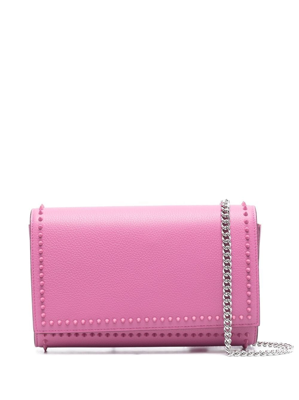 Christian Louboutin Bags.. Pink 1235320PALOMAP764 (Christian Louboutin / クラッチバッグ・ポーチ ) | Christian Louboutin (クリスチャン ルブタン)