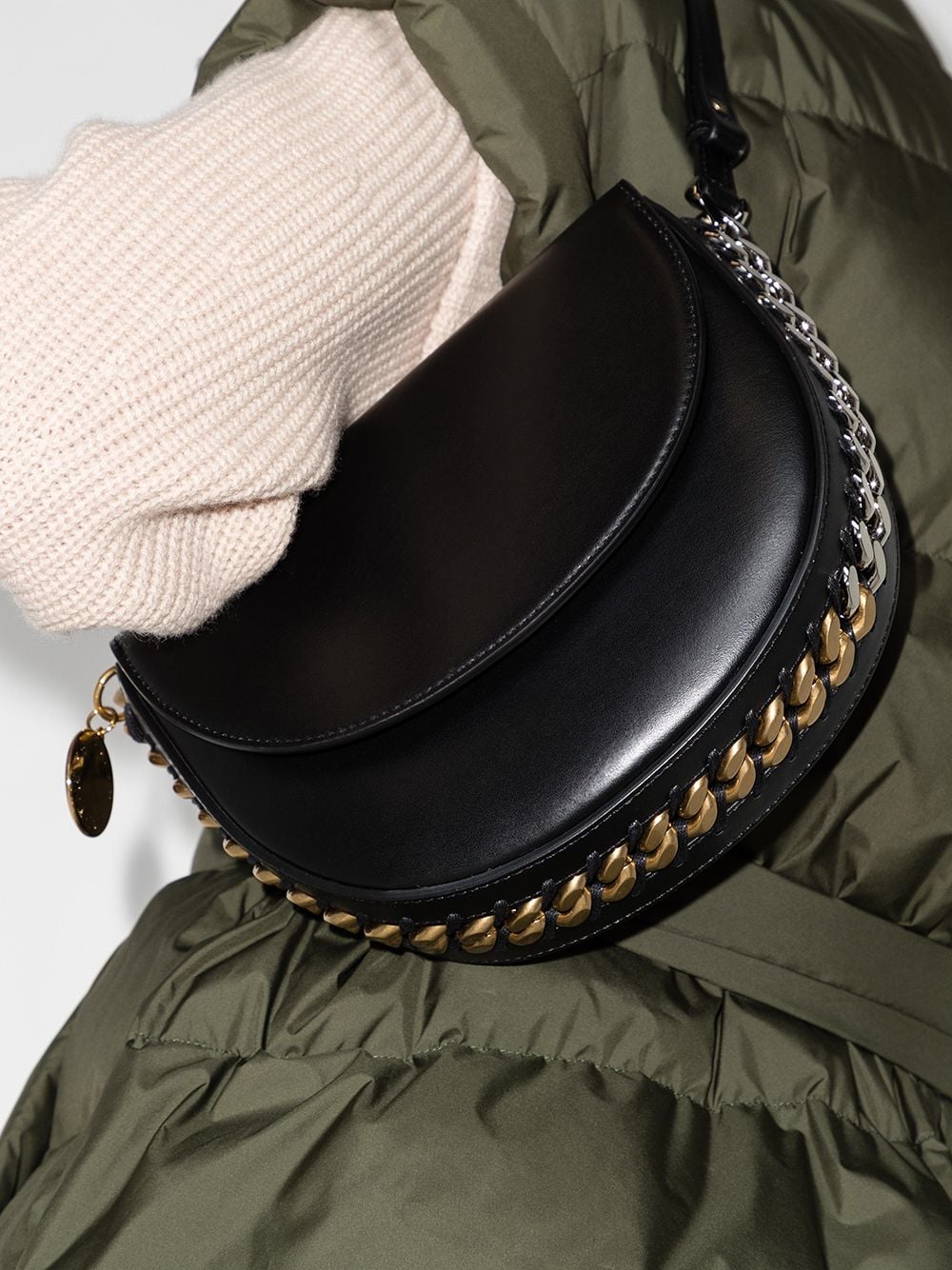 Stella McCartney Bags.. Black 7B0006W88391000 (Stella McCartney / ハンドバッグ・ショルダーバッグ ) | Stella McCartney (ステラ マッカートニー)(4)