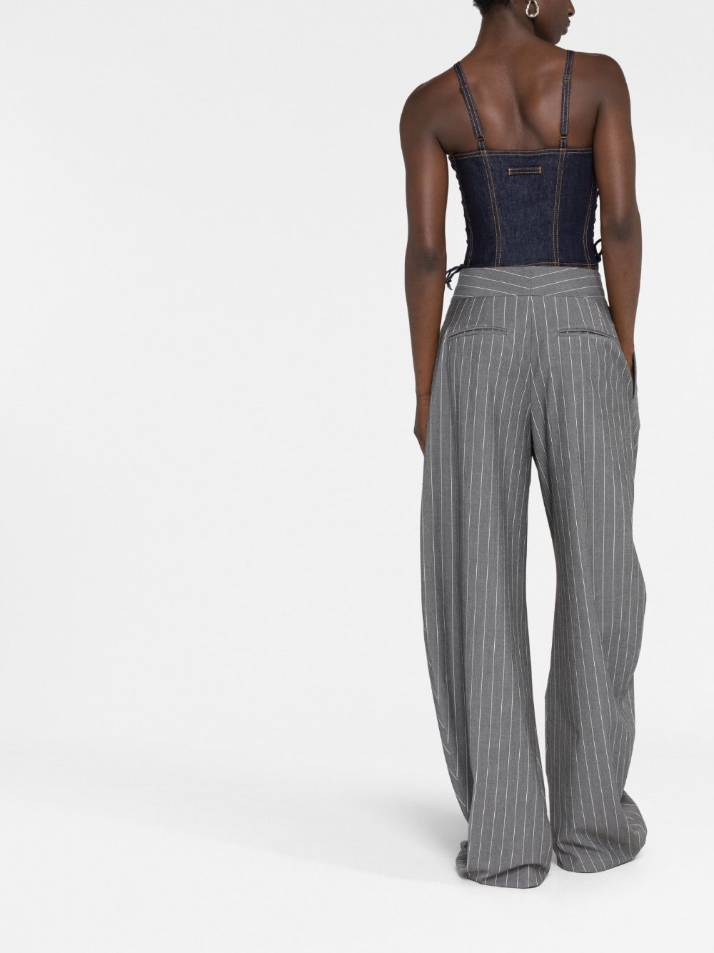 JEAN PAUL GAULTIER Top Blue ST012D00455 (Jean Paul GAULTIER / タンクトップ・キャミソール ) | Jean Paul GAULTIER (ジャンポール ゴルチエ)(5)