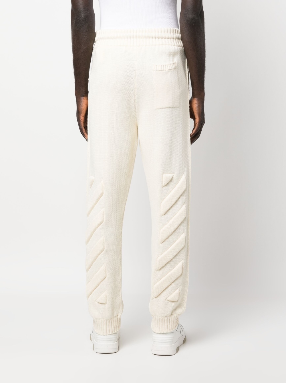 Off White Trousers Beige OMHG015S23KNI0016161 (Off-White / パンツ ) | Off-White (オフホワイト)(5)