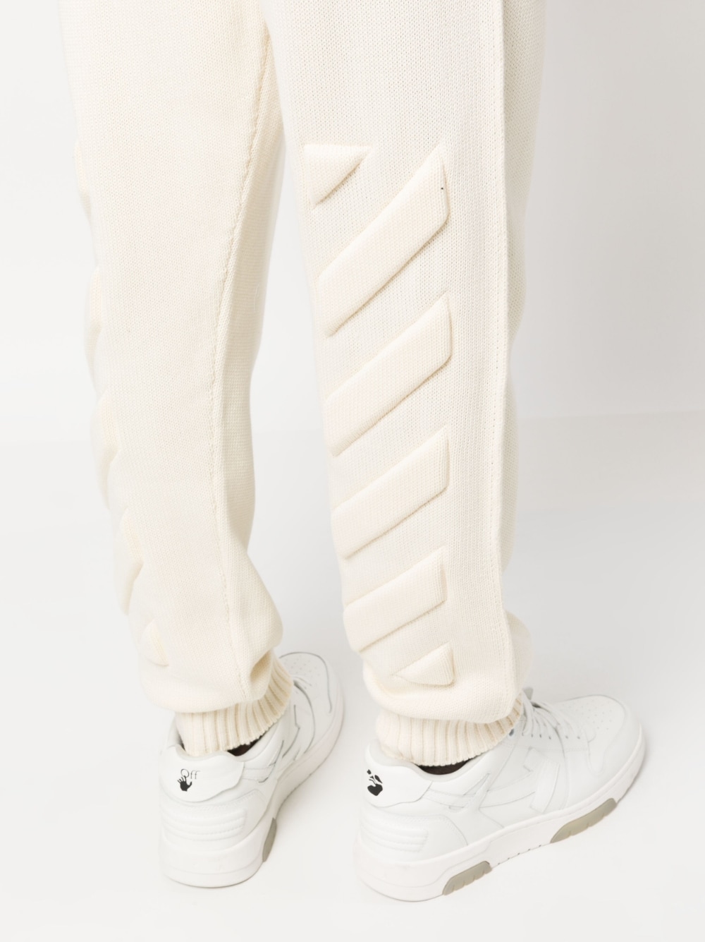 Off White Trousers Beige OMHG015S23KNI0016161 (Off-White / パンツ ) | Off-White (オフホワイト)(6)