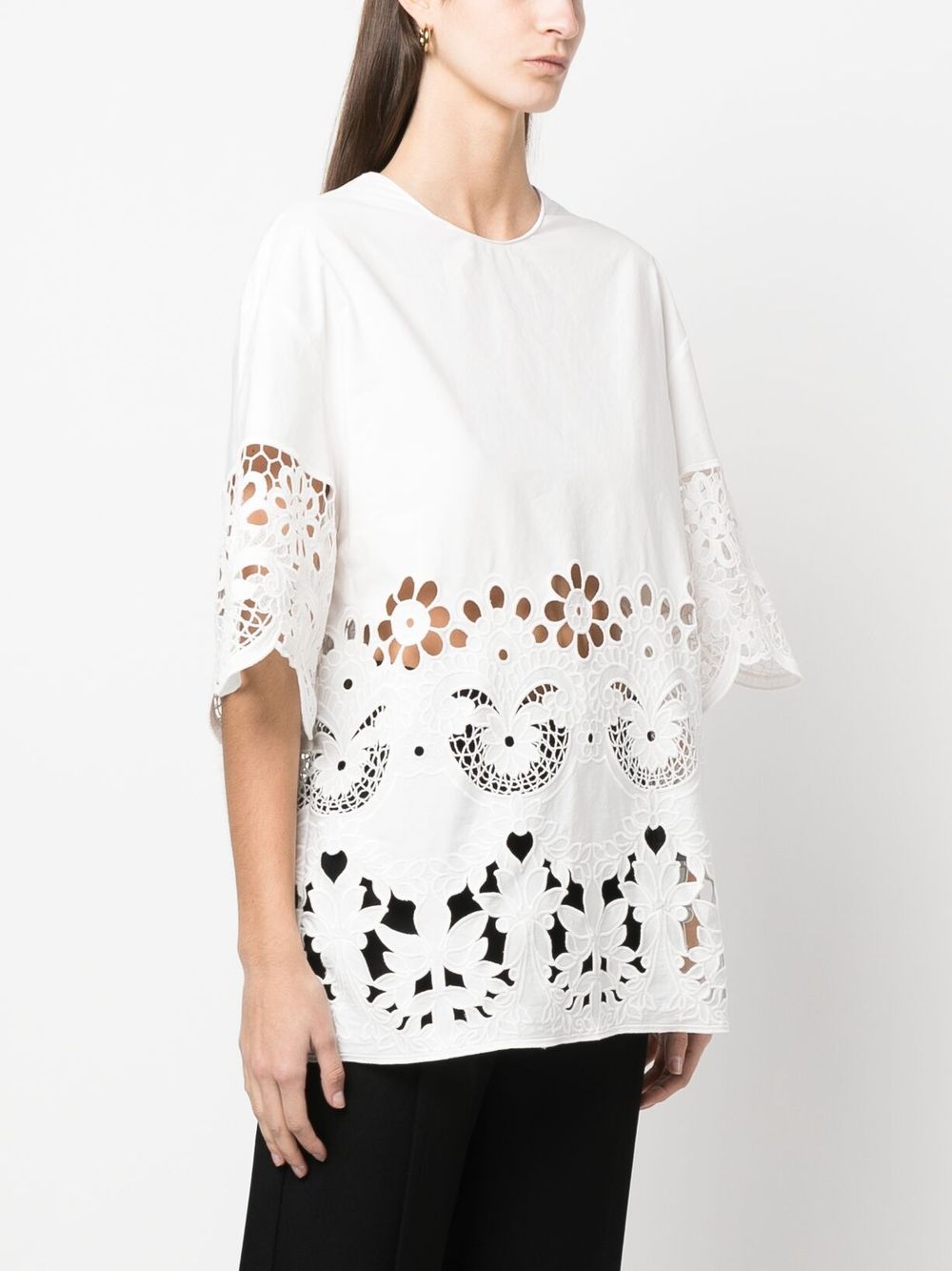 Valentino T-shirts and Polos WHITE 2B3AE8307SV0BO (Valentino Garavani / Tシャツ・カットソー ) | Valentino Garavani (ヴァレンティノ)(4)