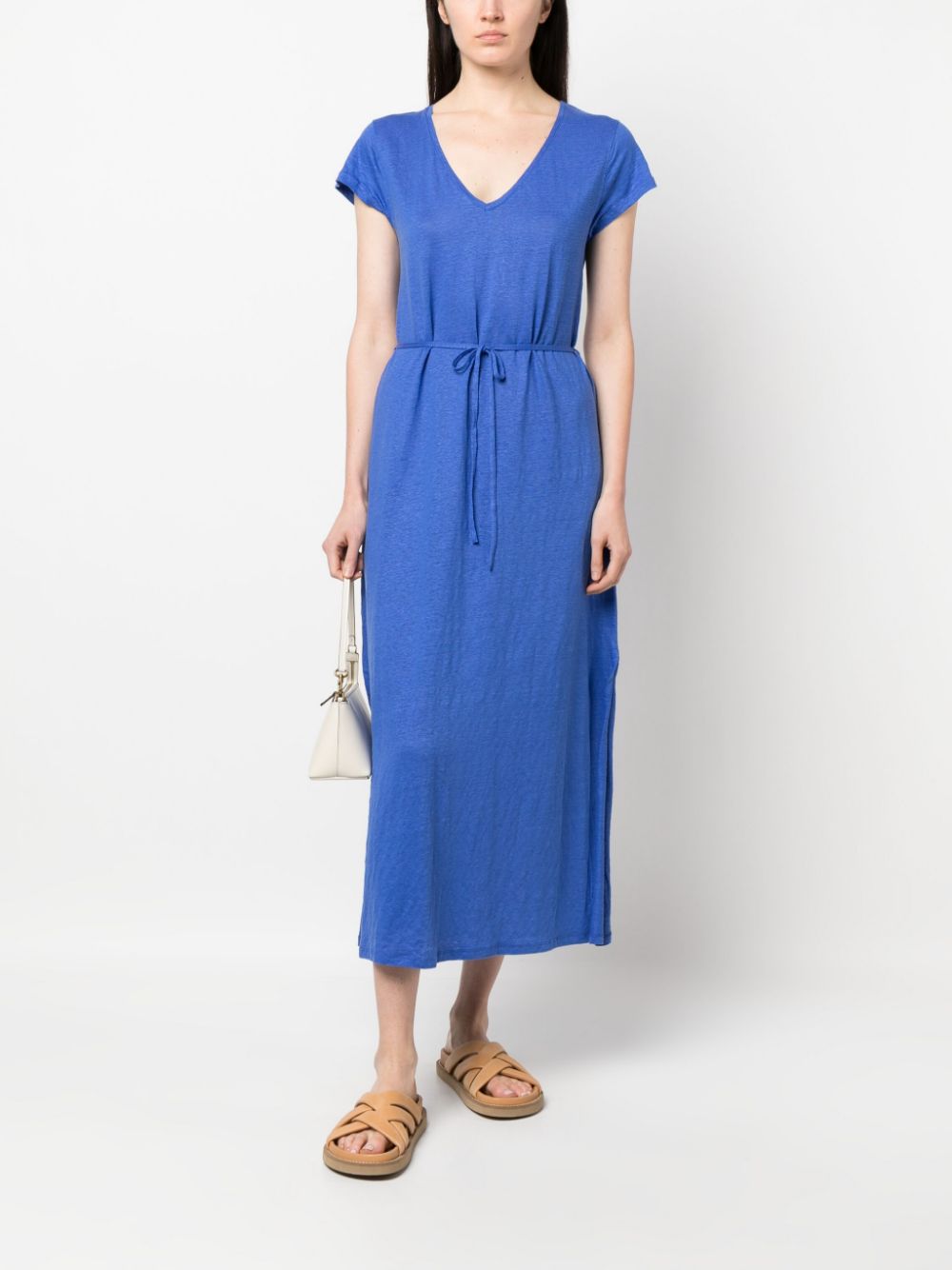 Majestic Dresses Blue M011FRO167ROBE285 (MAJESTIC FILATURES / ワンピース・ドレス・オールインワン ) | MAJESTIC FILATURES (マジェスティック フィラチュール)(2)