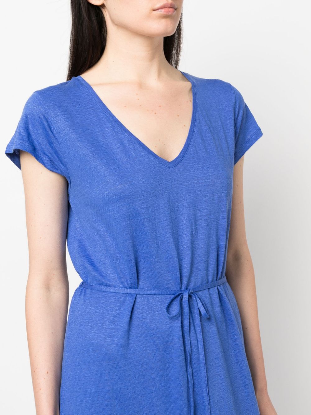 Majestic Dresses Blue M011FRO167ROBE285 (MAJESTIC FILATURES / ワンピース・ドレス・オールインワン ) | MAJESTIC FILATURES (マジェスティック フィラチュール)(3)