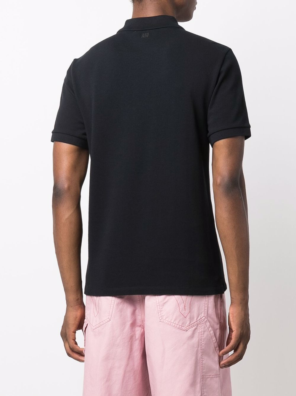 Ami Paris T-shirts and Polos Black BFHPL001760001 (AMI Paris / ポロシャツ ) | AMI Paris (アミパリス)(7)