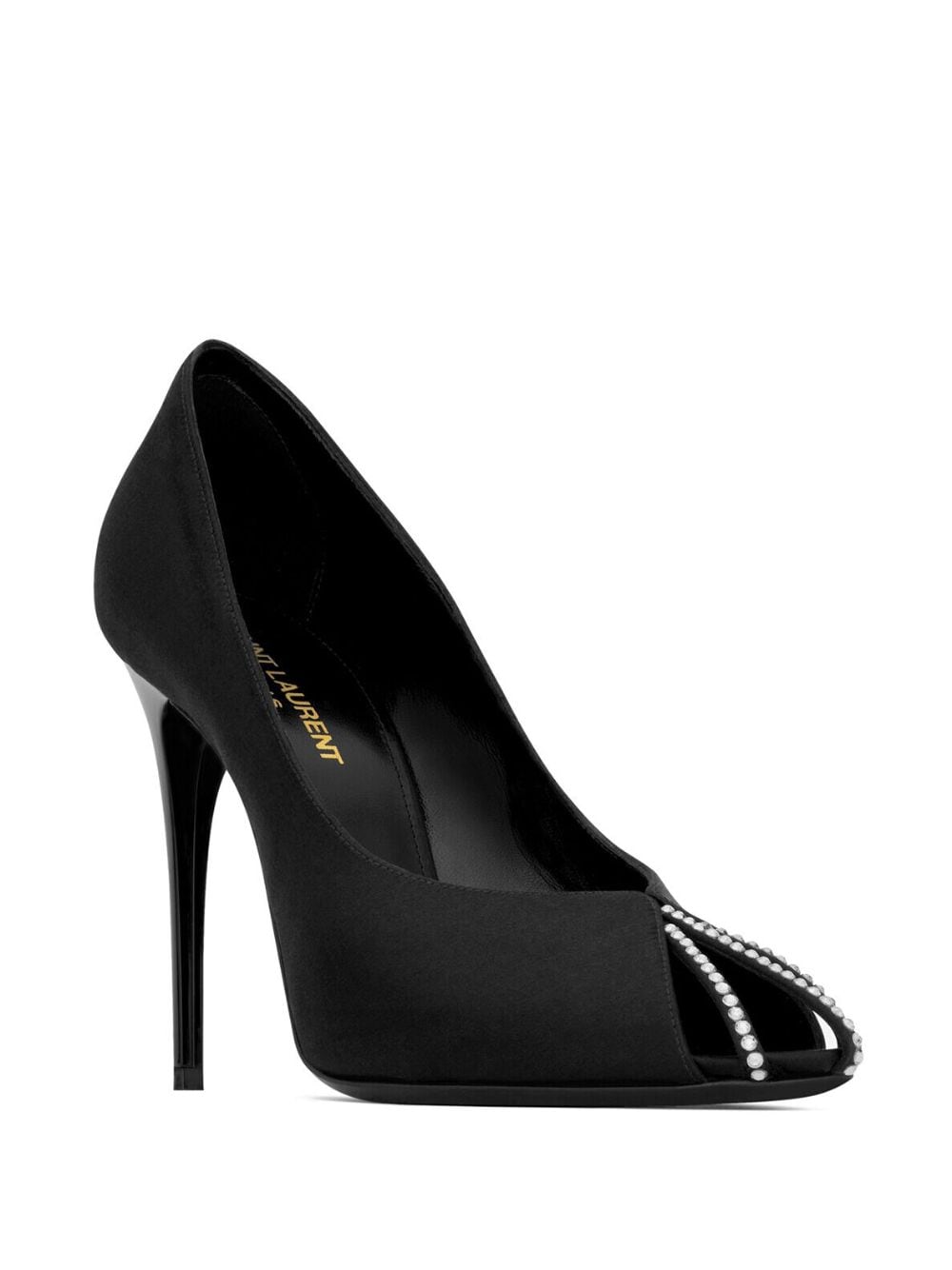 Saint Laurent With Heel Black 7421719QN0A1066 (Saint Laurent / パンプス・ハイヒール ) | Saint Laurent (サンローラン)(1)
