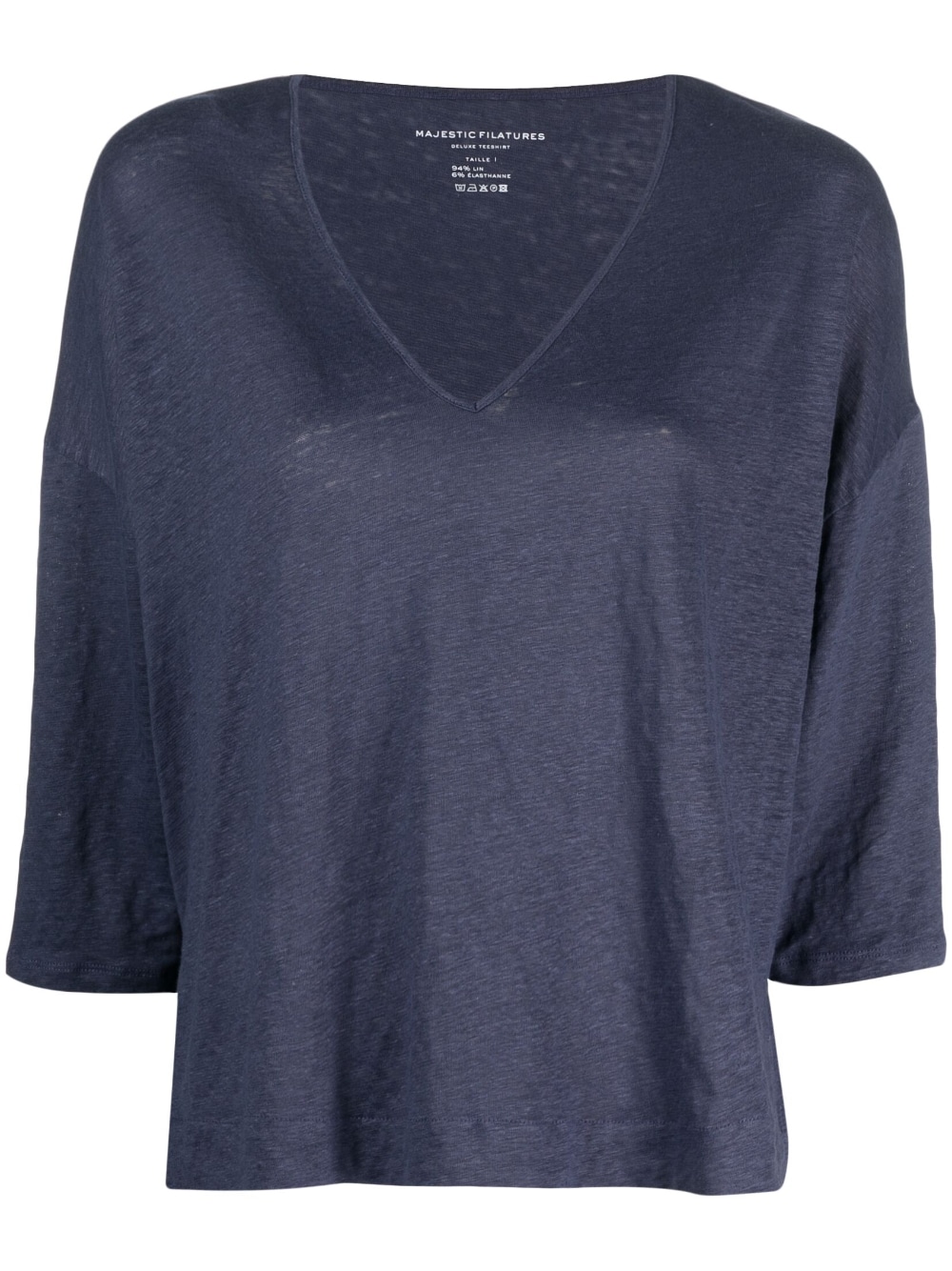Majestic Sweaters Blue M011FTS740COLV332 (MAJESTIC FILATURES / ニット・セーター・カーディガン ) | MAJESTIC FILATURES (マジェスティック フィラチュール)