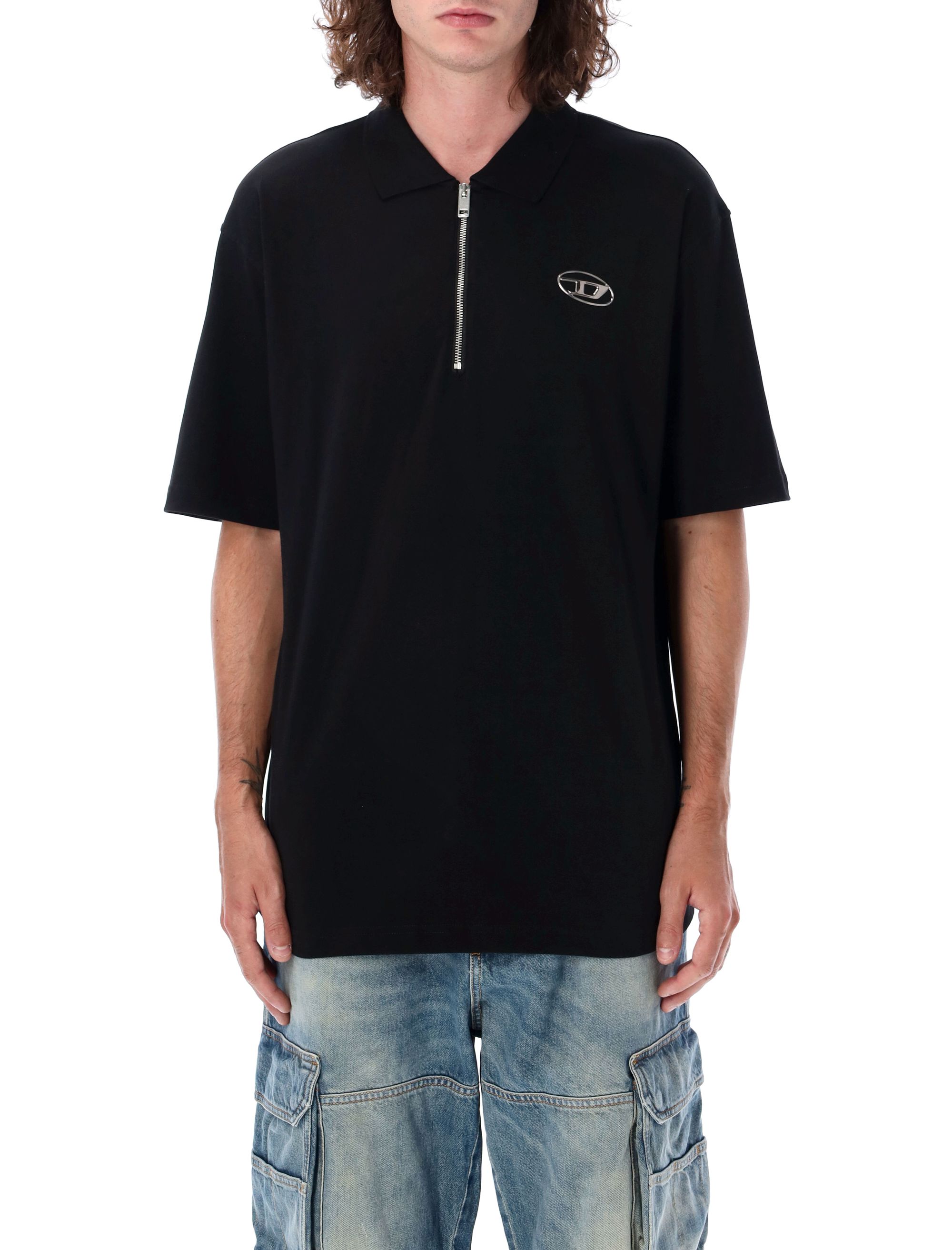 Diesel T-shirts and Polos Black A112510HERS9XX (Diesel / ポロシャツ ) | Diesel (ディーゼル)