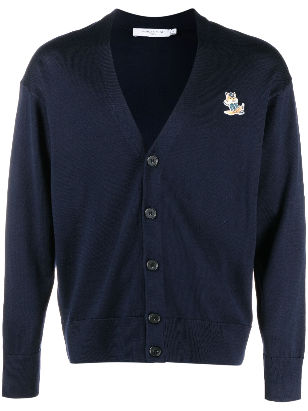 MAISON KITSUNE' Sweaters Blue KM00504KT1036P480 (Maison Kitsuné / ニット・セーター・カーディガン ) | Maison Kitsuné (メゾン キツネ)