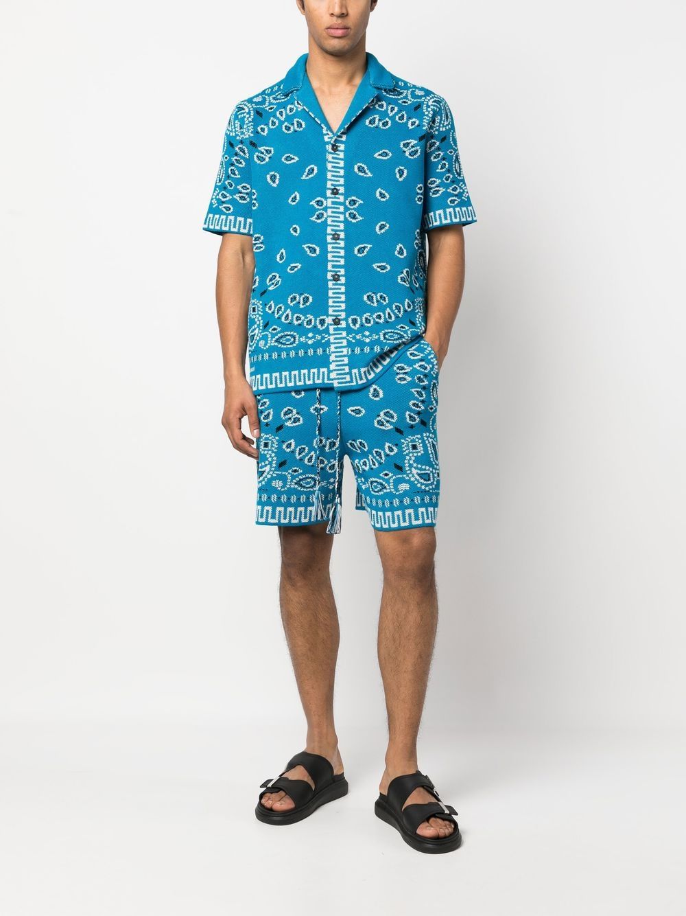 Alanui Shirts Clear Blue LMHA037S23KNI0014584 (ALANUI / シャツ・ブラウス ) | ALANUI (アラヌイ)(1)