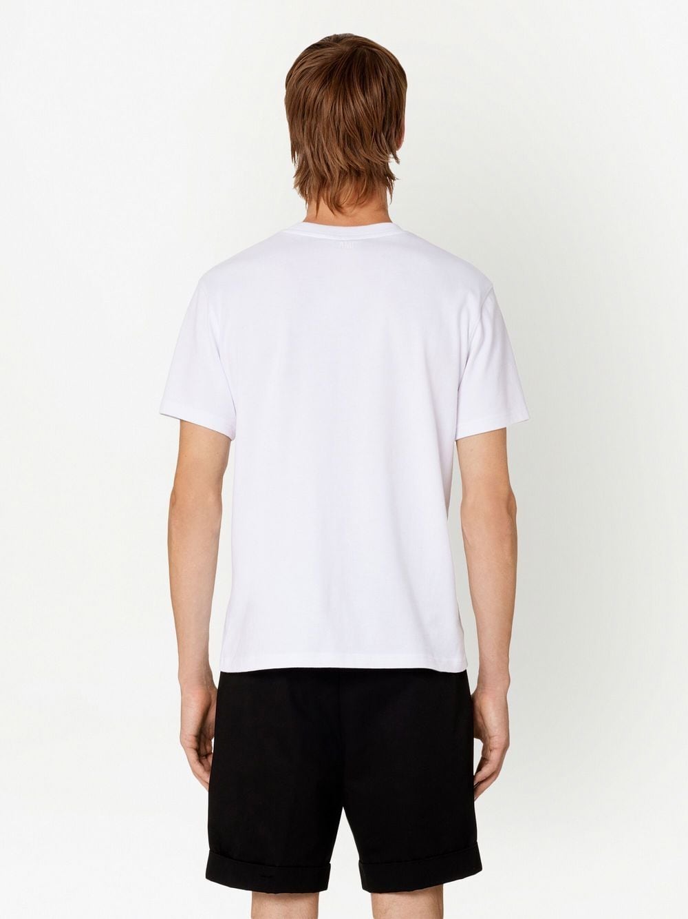 Ami Paris T-shirts and Polos White HTS008726100 (AMI Paris / Tシャツ・カットソー ) | AMI Paris (アミパリス)(3)