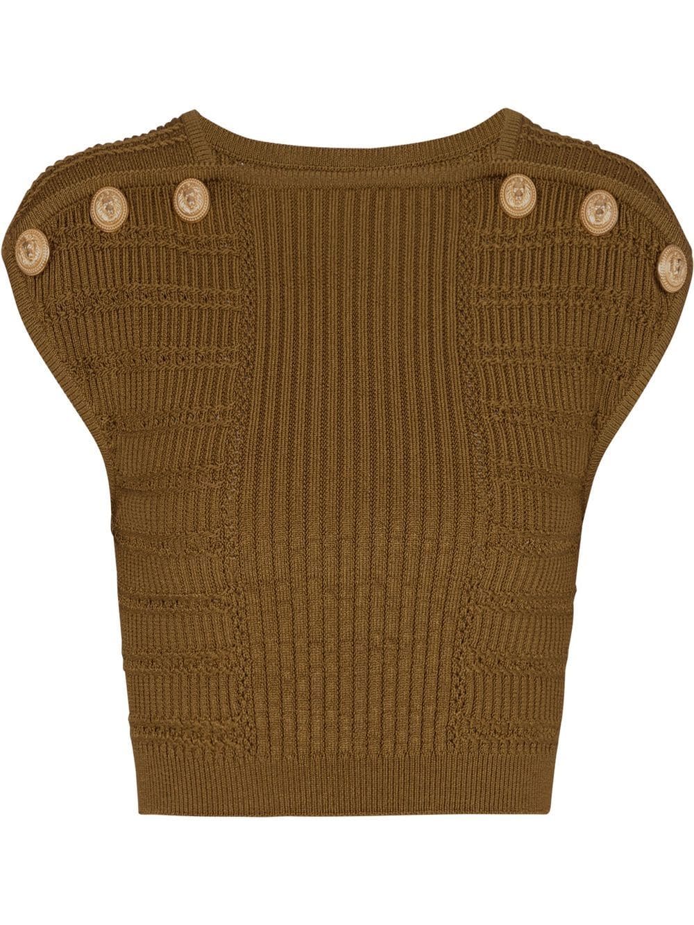 Balmain Top AF1AI075KE107CH (Balmain / タンクトップ・キャミソール ) | Balmain (バルマン)