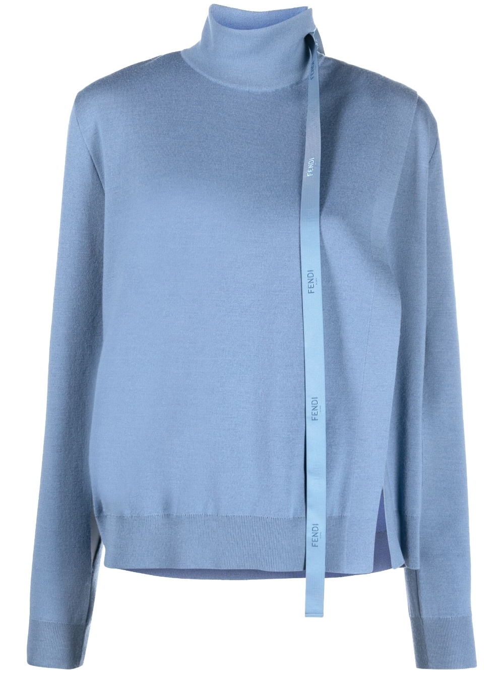 Fendi Sweaters Clear Blue FZX972ANJKF1KE5 (FENDI / ニット・セーター・カーディガン ) | FENDI (フェンディ)