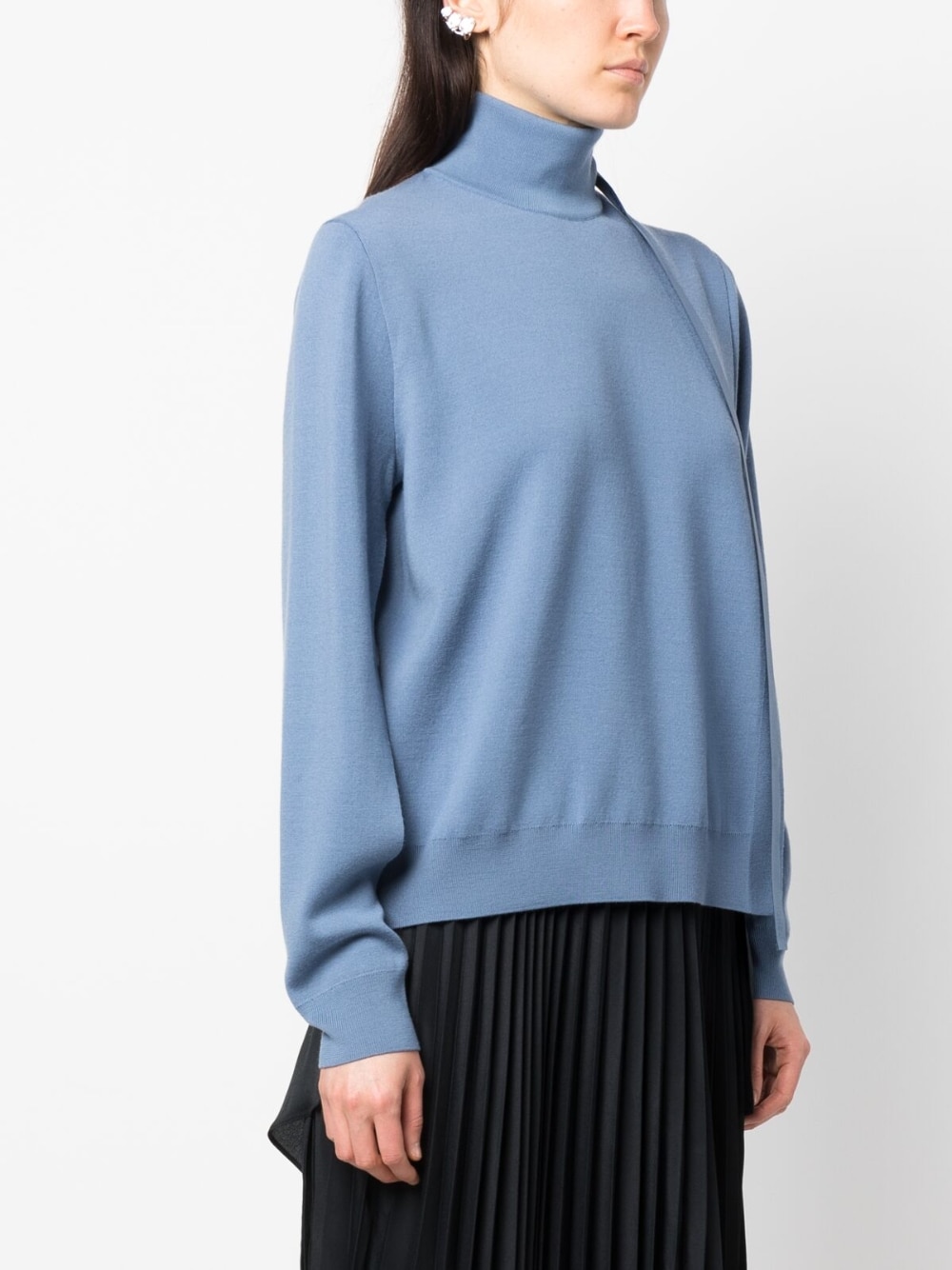 Fendi Sweaters Clear Blue FZX972ANJKF1KE5 (FENDI / ニット・セーター・カーディガン ) | FENDI (フェンディ)(1)