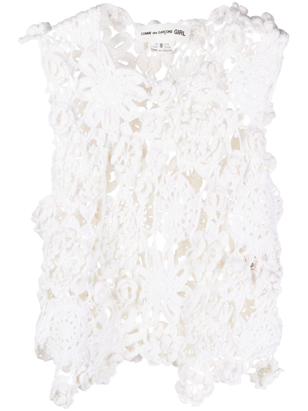 Comme des Garcons Top White NKN0030512 (Comme Des Garçons / タンクトップ・キャミソール ) | Comme Des Garçons (コムデギャルソン)