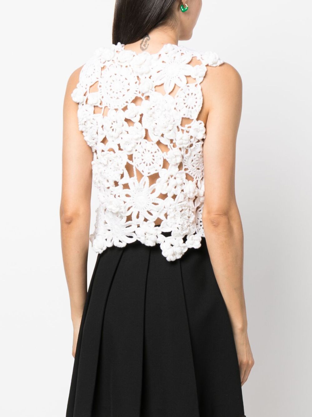 Comme des Garcons Top White NKN0030512 (Comme Des Garçons / タンクトップ・キャミソール ) | Comme Des Garçons (コムデギャルソン)(2)