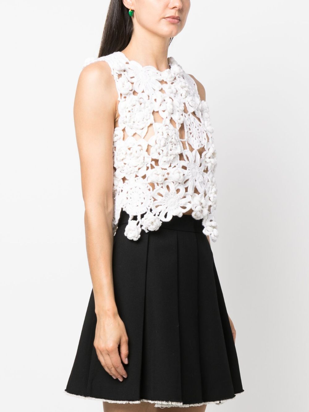 Comme des Garcons Top White NKN0030512 (Comme Des Garçons / タンクトップ・キャミソール ) | Comme Des Garçons (コムデギャルソン)(3)