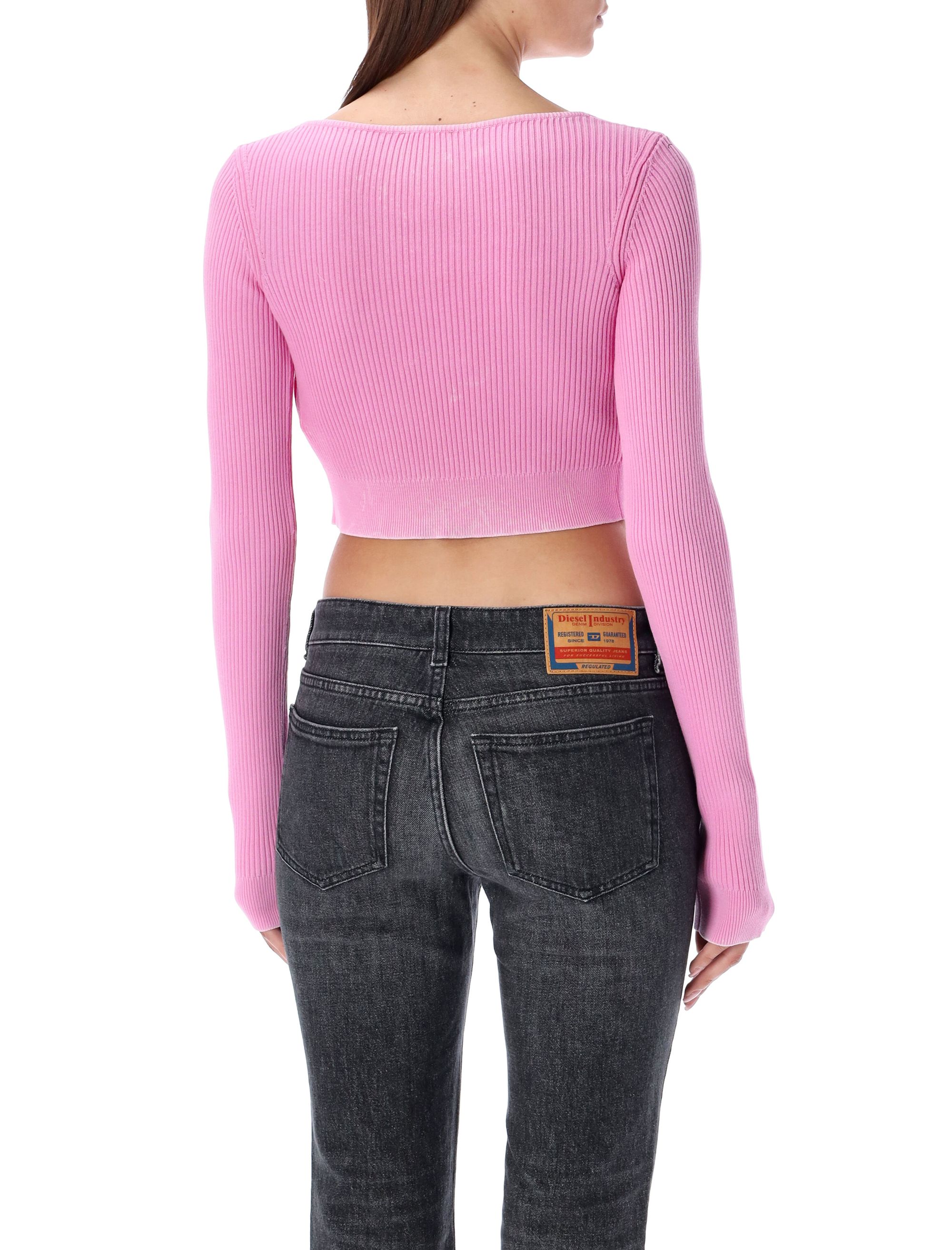 Diesel Sweaters Pink A148460PHAV377 (Diesel / ニット・セーター・カーディガン ) | Diesel (ディーゼル)(1)