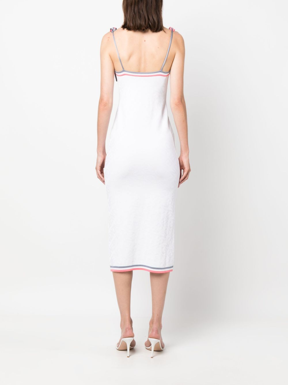 Fendi Dresses White FZDB45ANZEF0ZNM (FENDI / ワンピース・ドレス・オールインワン ) | FENDI (フェンディ)(4)