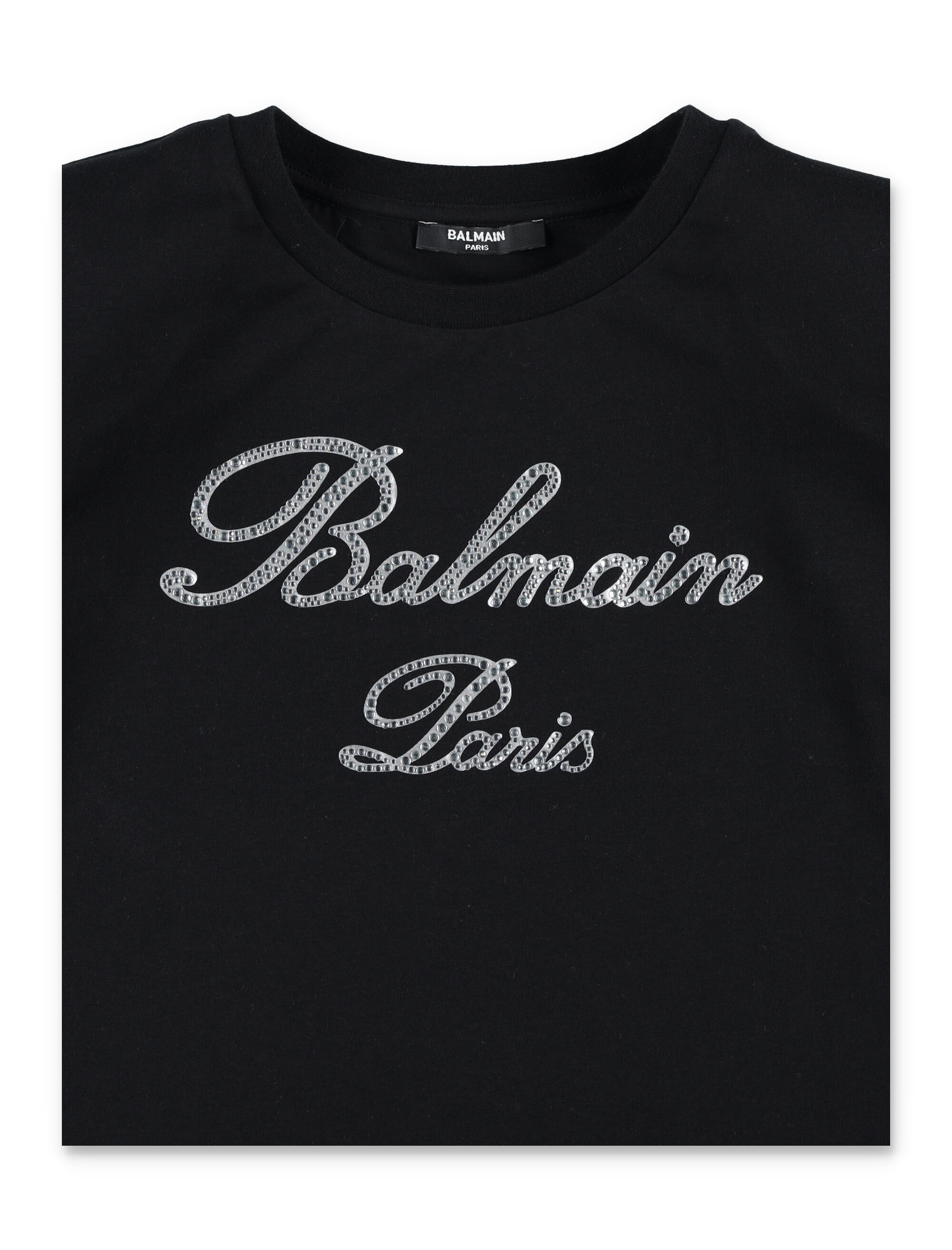 Tシャツ・カットソー BALMAIN TSHIRT (EF1EG110GE45) Loose T-shirt with optical illusion print - Women | BALMAIN