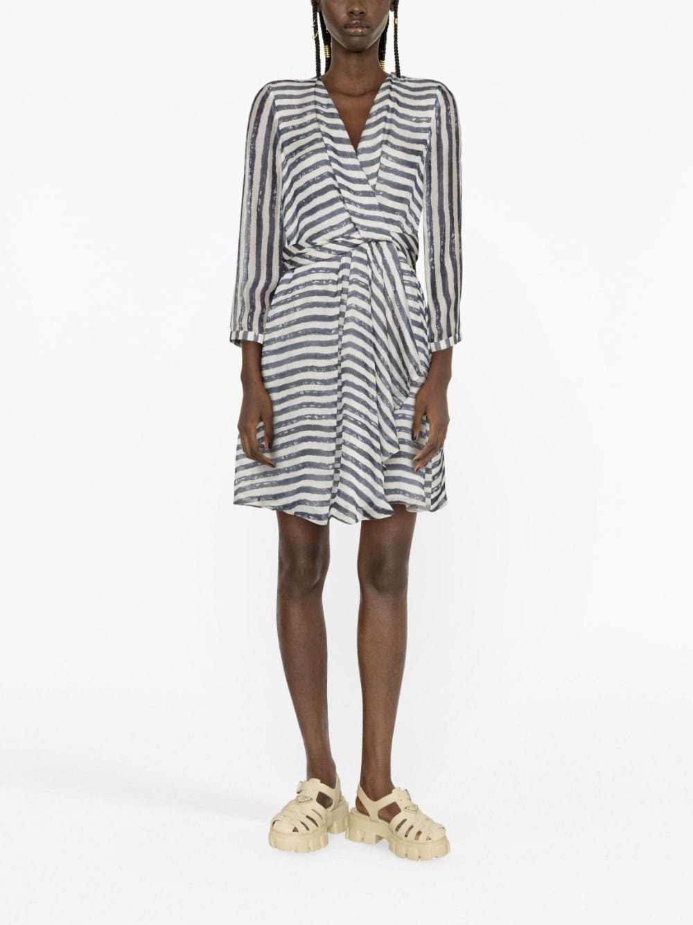 Emporio Armani Dresses White H4NA16E2500011 (EMPORIO ARMANI / ワンピース・ドレス・オールインワン ) | EMPORIO ARMANI (エンポリオ アルマーニ)(1)