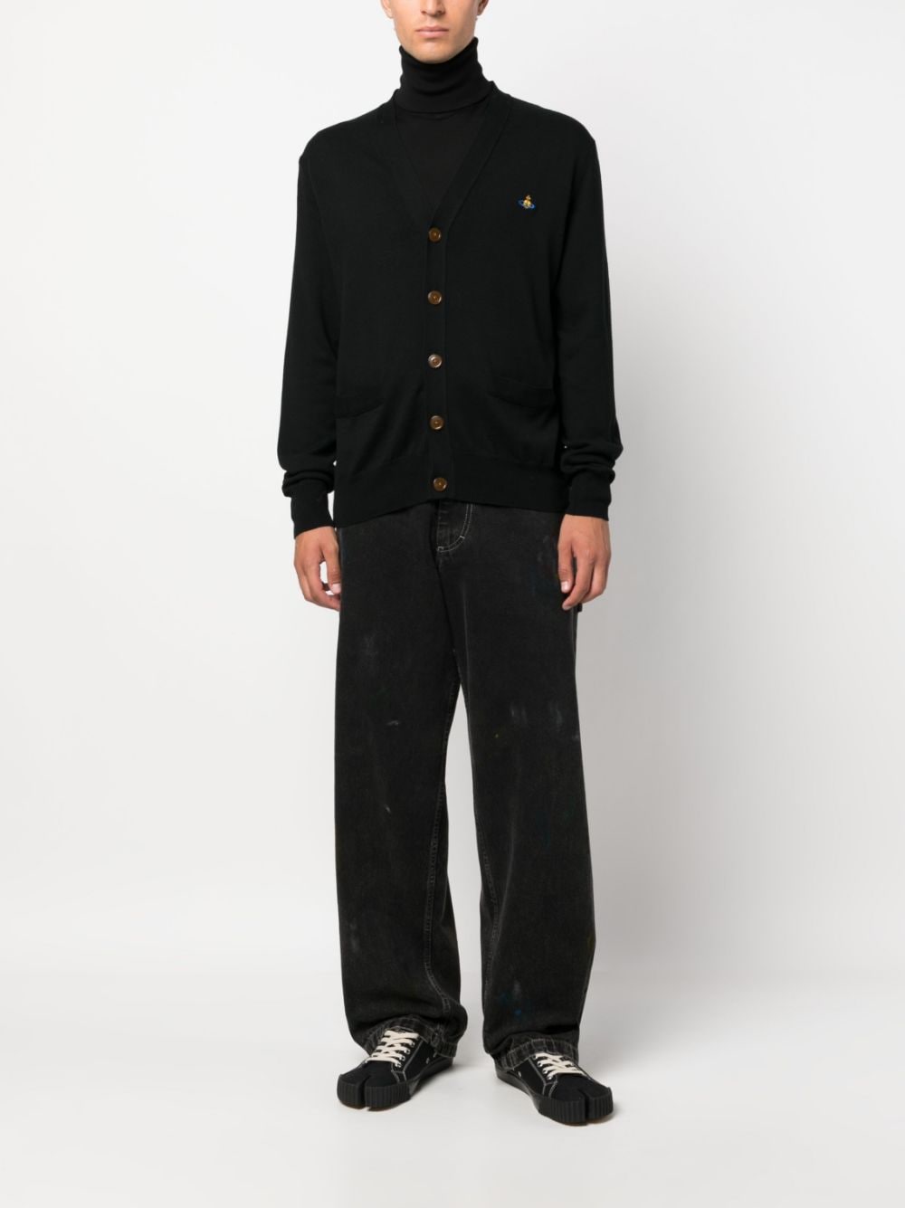 Vivienne Westwood Sweaters Black 2701000PY0010N401 (Vivienne Westwood / ニット・セーター・カーディガン ) | Vivienne Westwood (ヴィヴィアン・ウェストウッド)(3)
