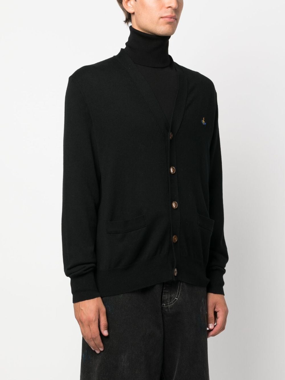 Vivienne Westwood Sweaters Black 2701000PY0010N401 (Vivienne Westwood / ニット・セーター・カーディガン ) | Vivienne Westwood (ヴィヴィアン・ウェストウッド)(4)