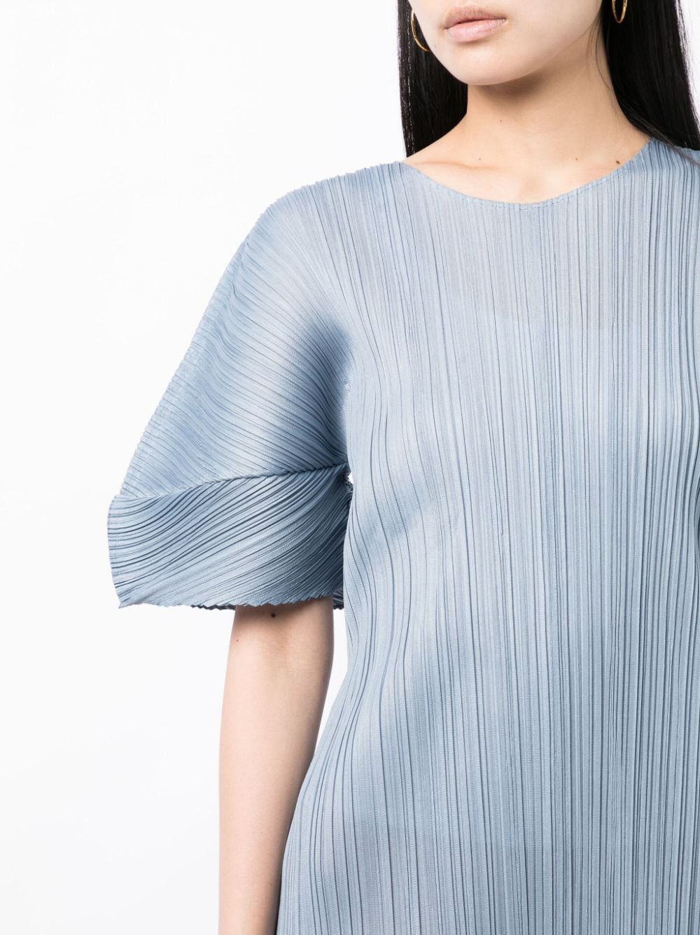 Pleats Please Dresses Grey PP38JH12711 (PLEATS PLEASE ISSEY MIYAKE / ワンピース・ドレス・オールインワン ) | PLEATS PLEASE ISSEY MIYAKE (プリーツ プリーズ イッセイ ミヤケ)(1)